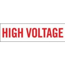 High Voltage Electrical Safety Sign