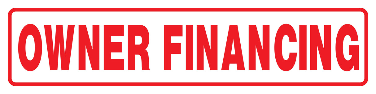 Owner Financing Rider