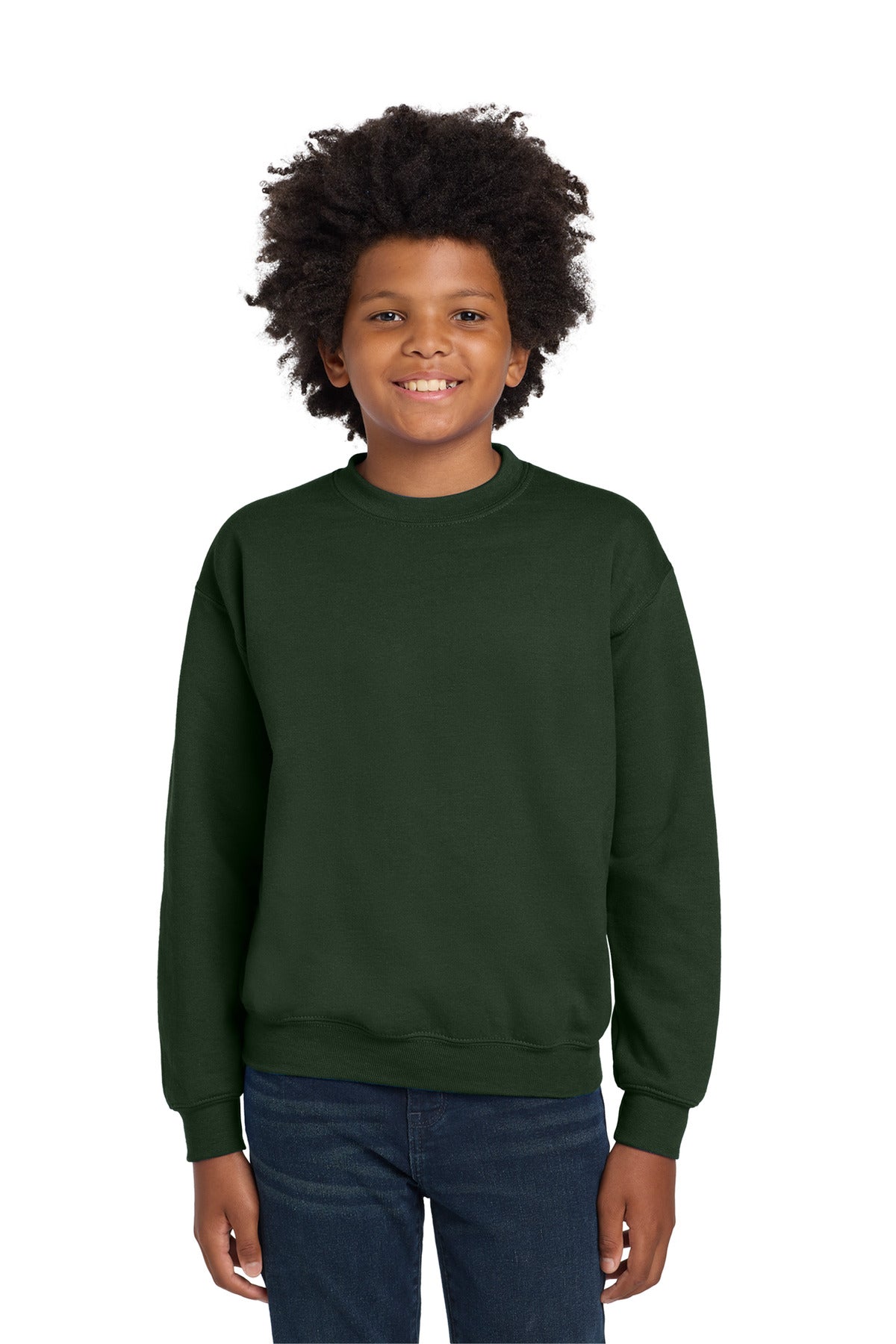 Gildan Youth Heavy Blend Crewneck Sweatshirt 18000B