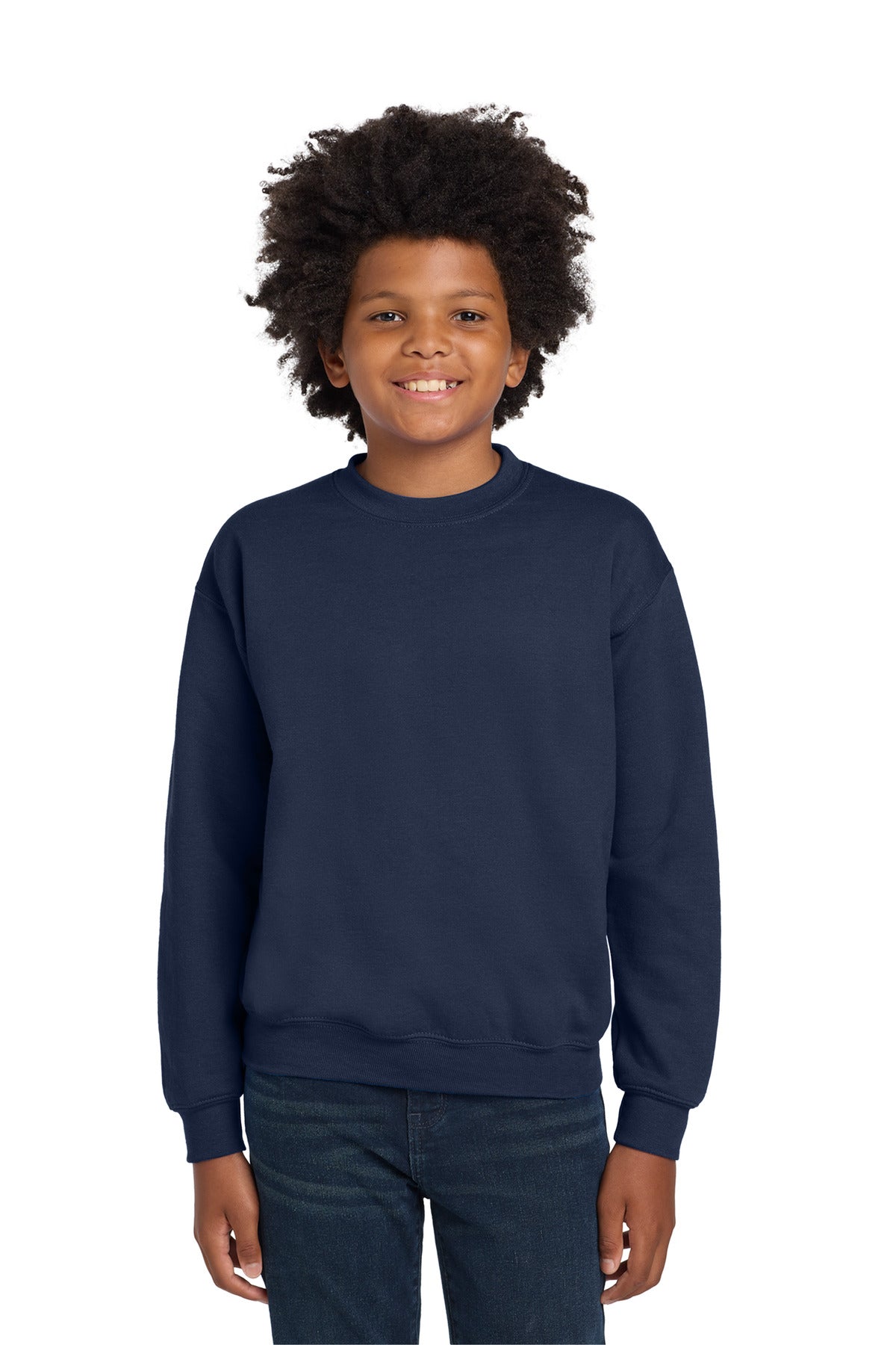 Gildan Youth Heavy Blend Crewneck Sweatshirt 18000B