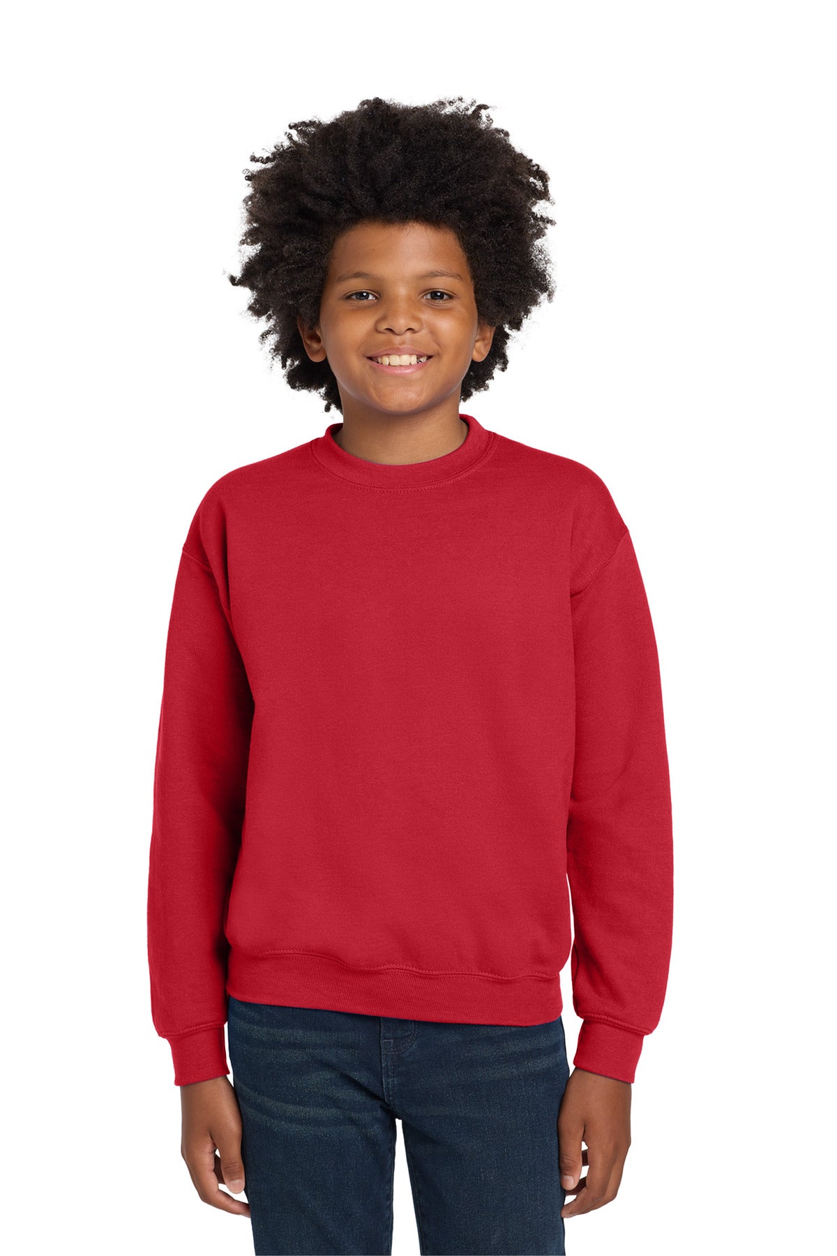 Gildan Youth Heavy Blend Crewneck Sweatshirt 18000B