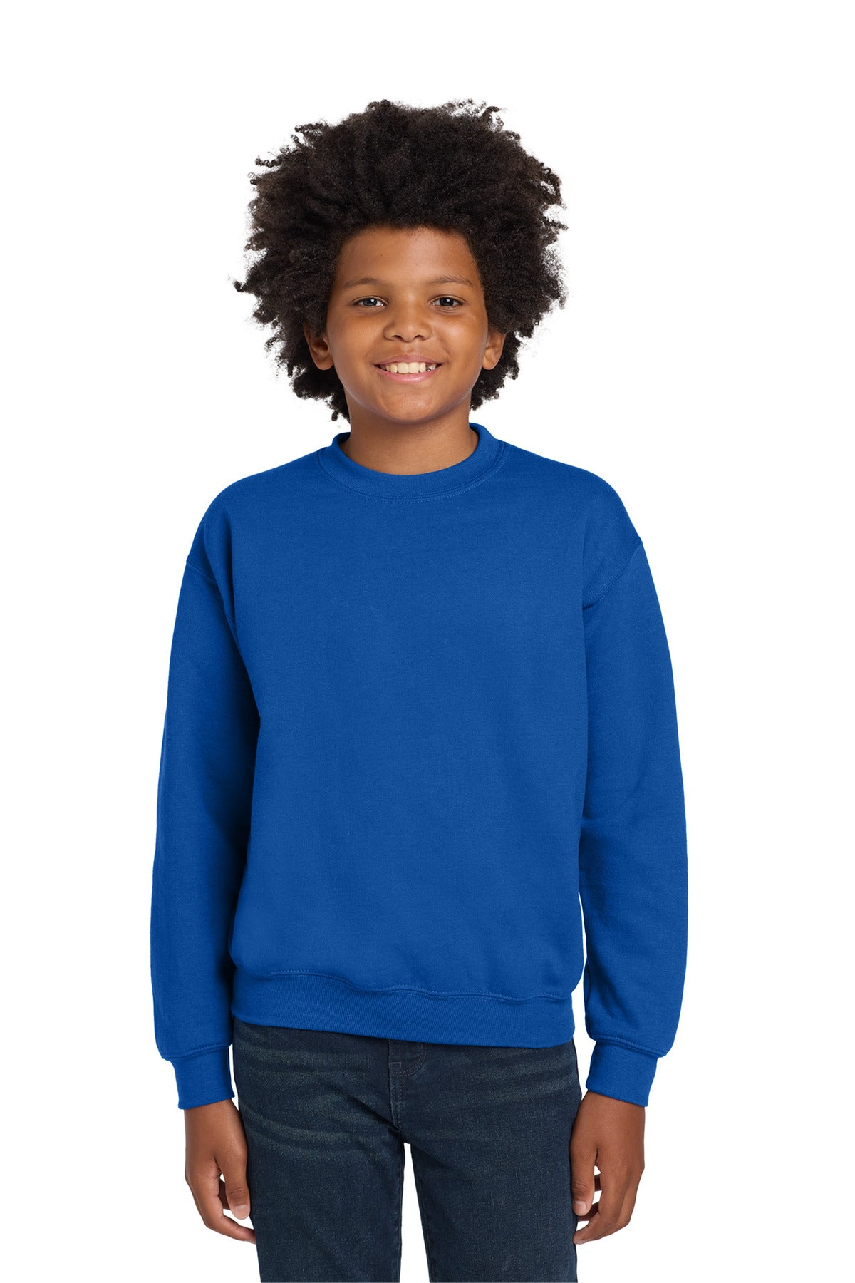 Gildan Youth Heavy Blend Crewneck Sweatshirt 18000B