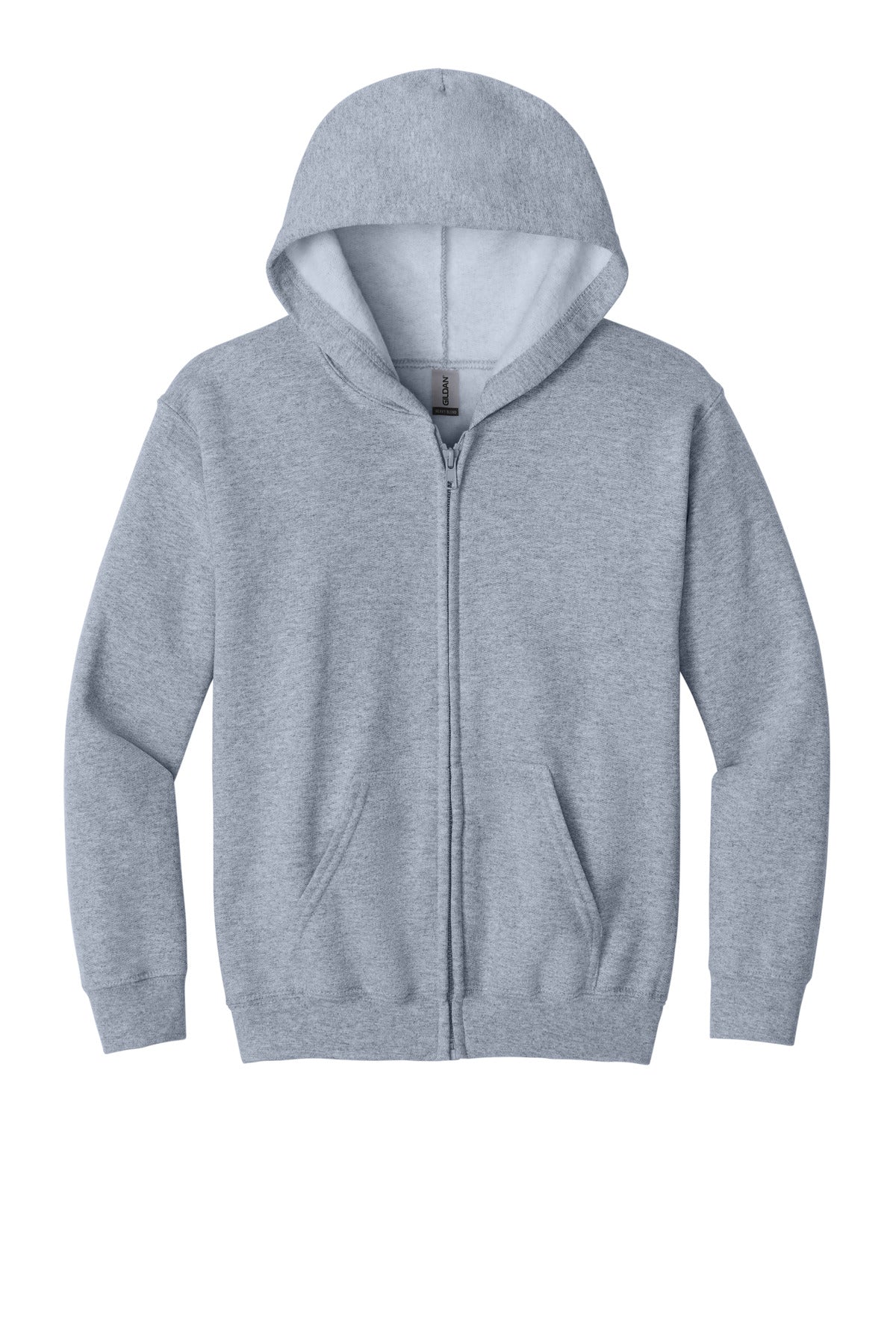 Gildan Youth Heavy Blend Full-Zip Hooded Sweatshirt 18600B