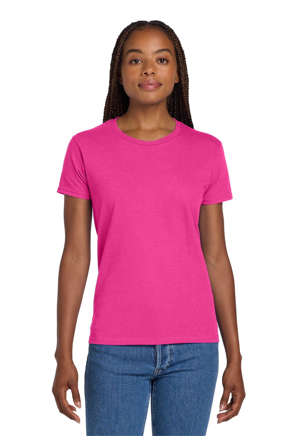 Gildan Women's Ultra Cotton 100% US Cotton T-Shirt 2000L