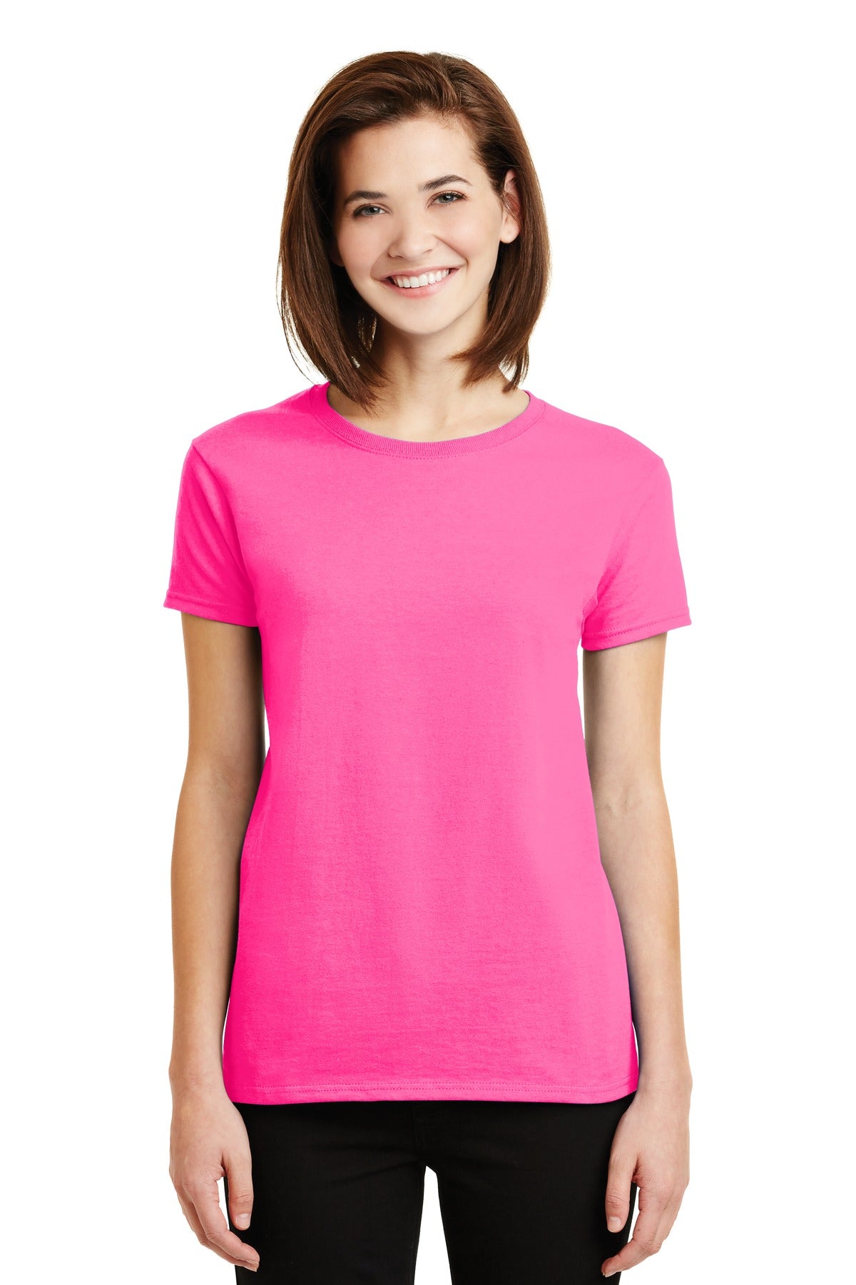 Gildan Women's Ultra Cotton 100% US Cotton T-Shirt 2000L