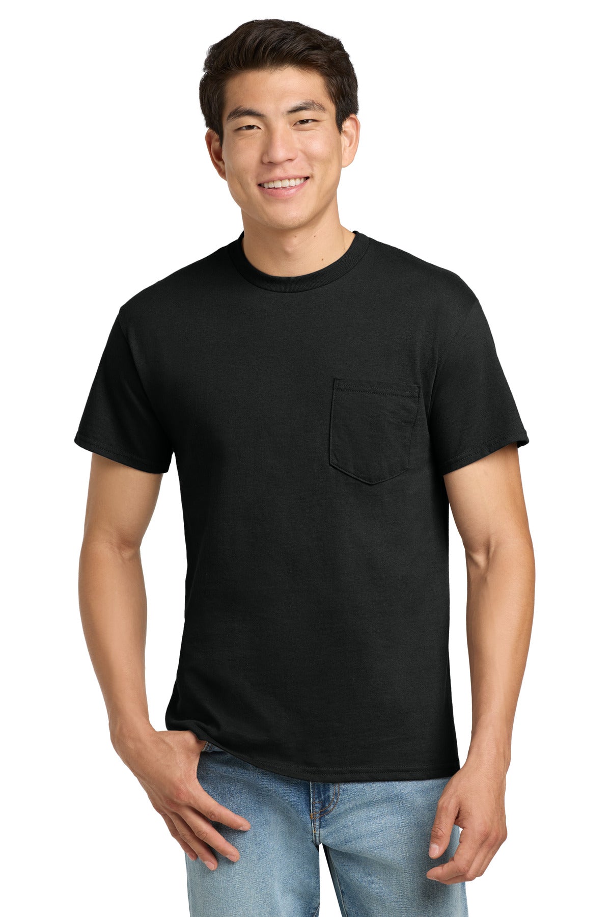 Gildan Ultra Cotton 100% US Cotton T-Shirt with Pocket 2300