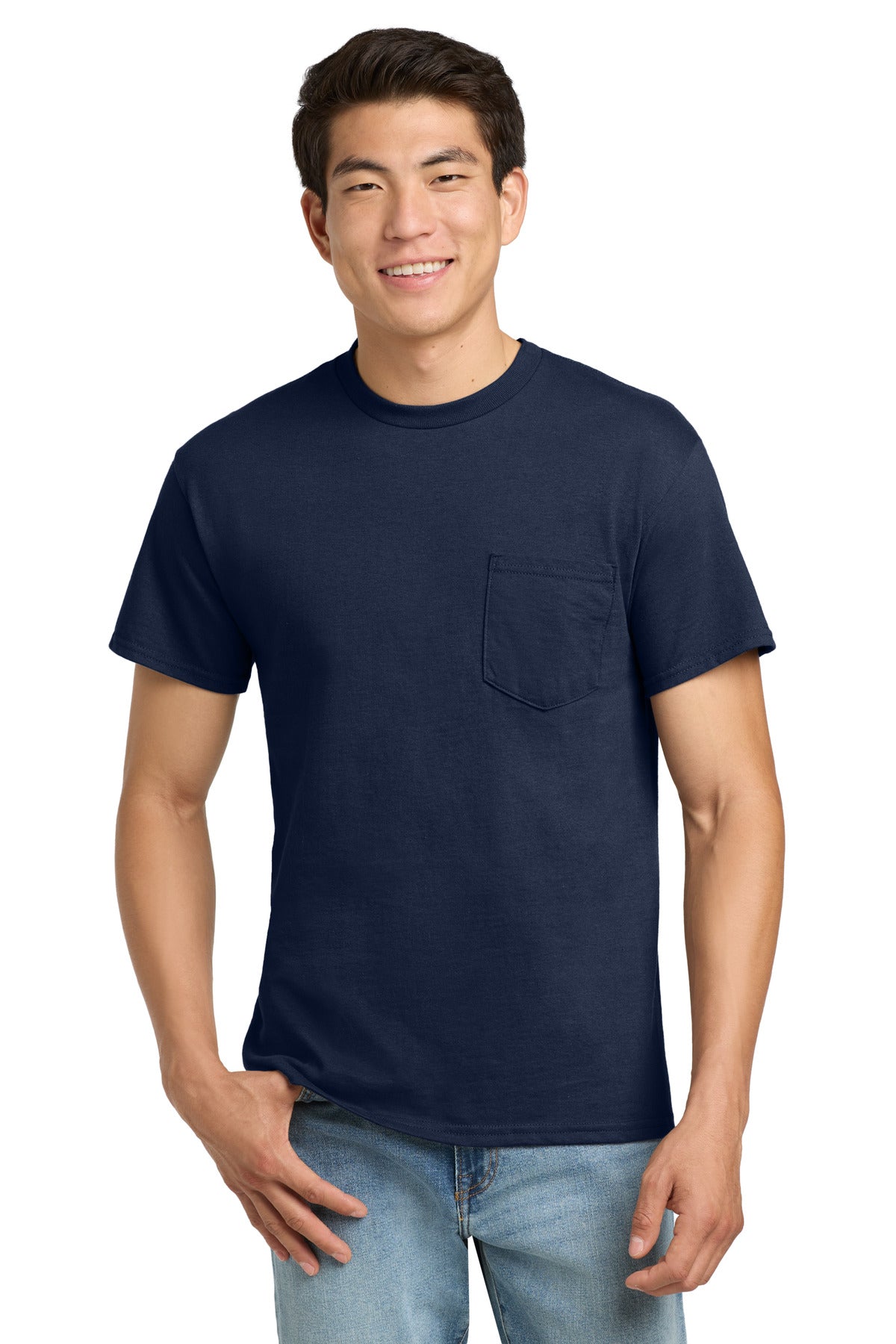 Gildan Ultra Cotton 100% US Cotton T-Shirt with Pocket 2300