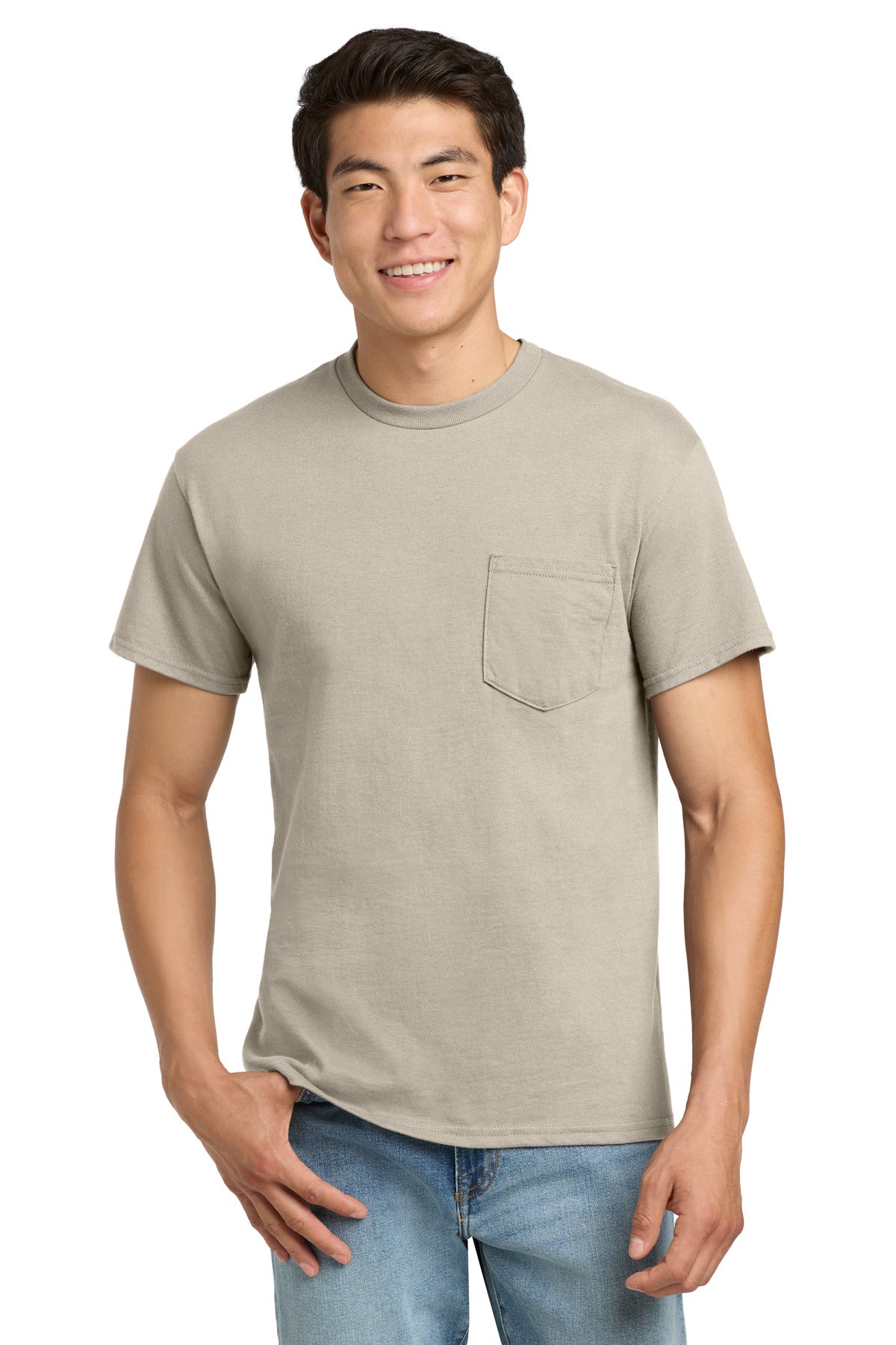 Gildan Ultra Cotton 100% US Cotton T-Shirt with Pocket 2300