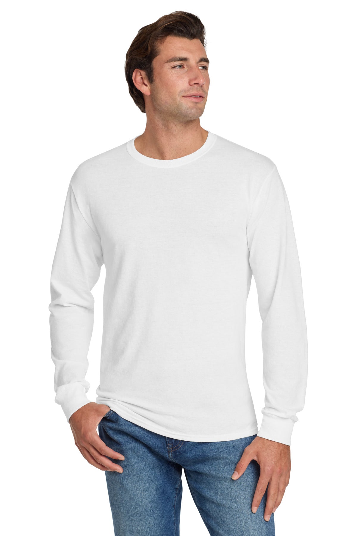 Jerzees Dri-Power 50/50 Cotton/Poly Long Sleeve T-Shirt 29LS