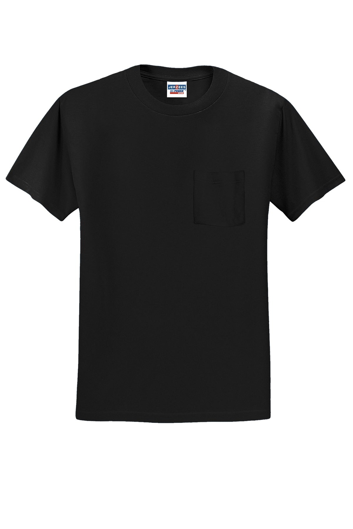 Jerzees Dri-Power 50/50 Cotton/Poly Pocket T-Shirt 29MP