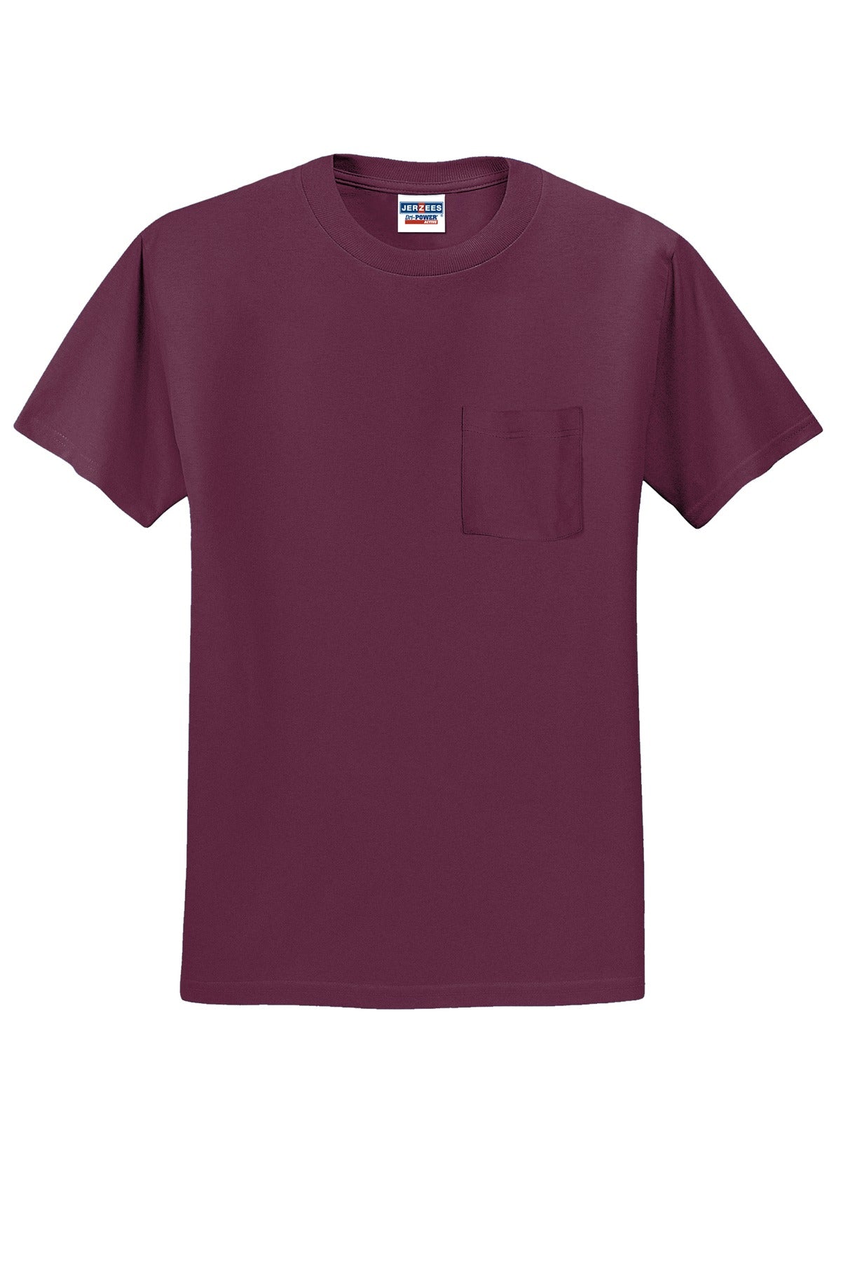 Jerzees Dri-Power 50/50 Cotton/Poly Pocket T-Shirt 29MP