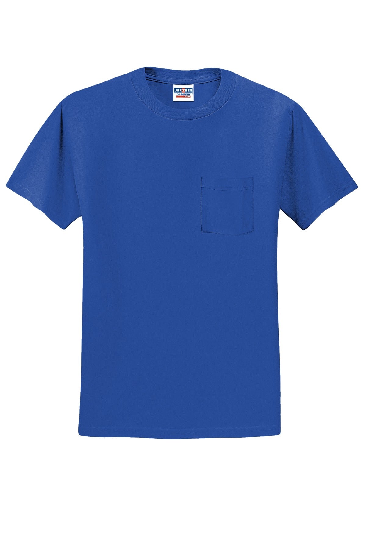 Jerzees Dri-Power 50/50 Cotton/Poly Pocket T-Shirt 29MP