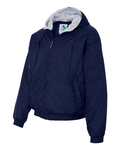 Unisex Fleece Lined Hooded Jacket