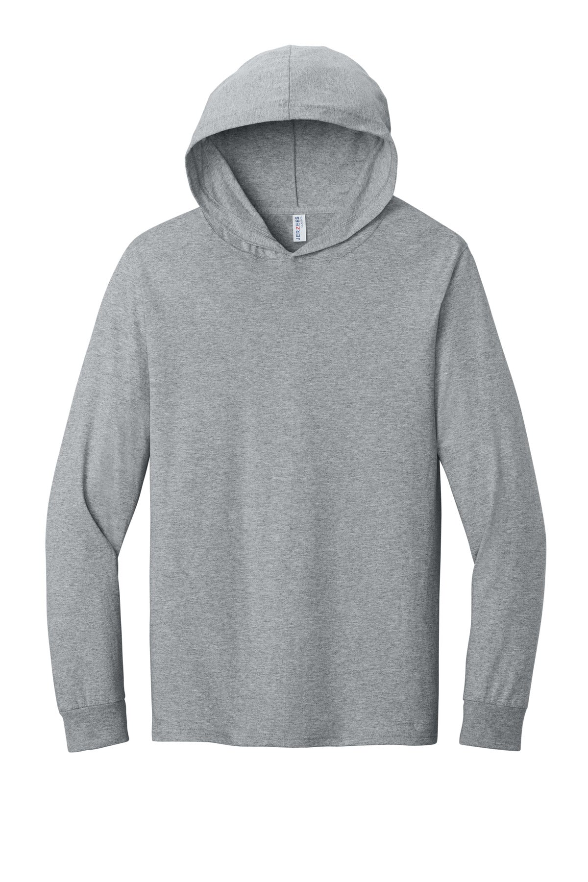 Jerzees Classics Unisex Cotton Long Sleeve Hooded T-Shirt 363LH