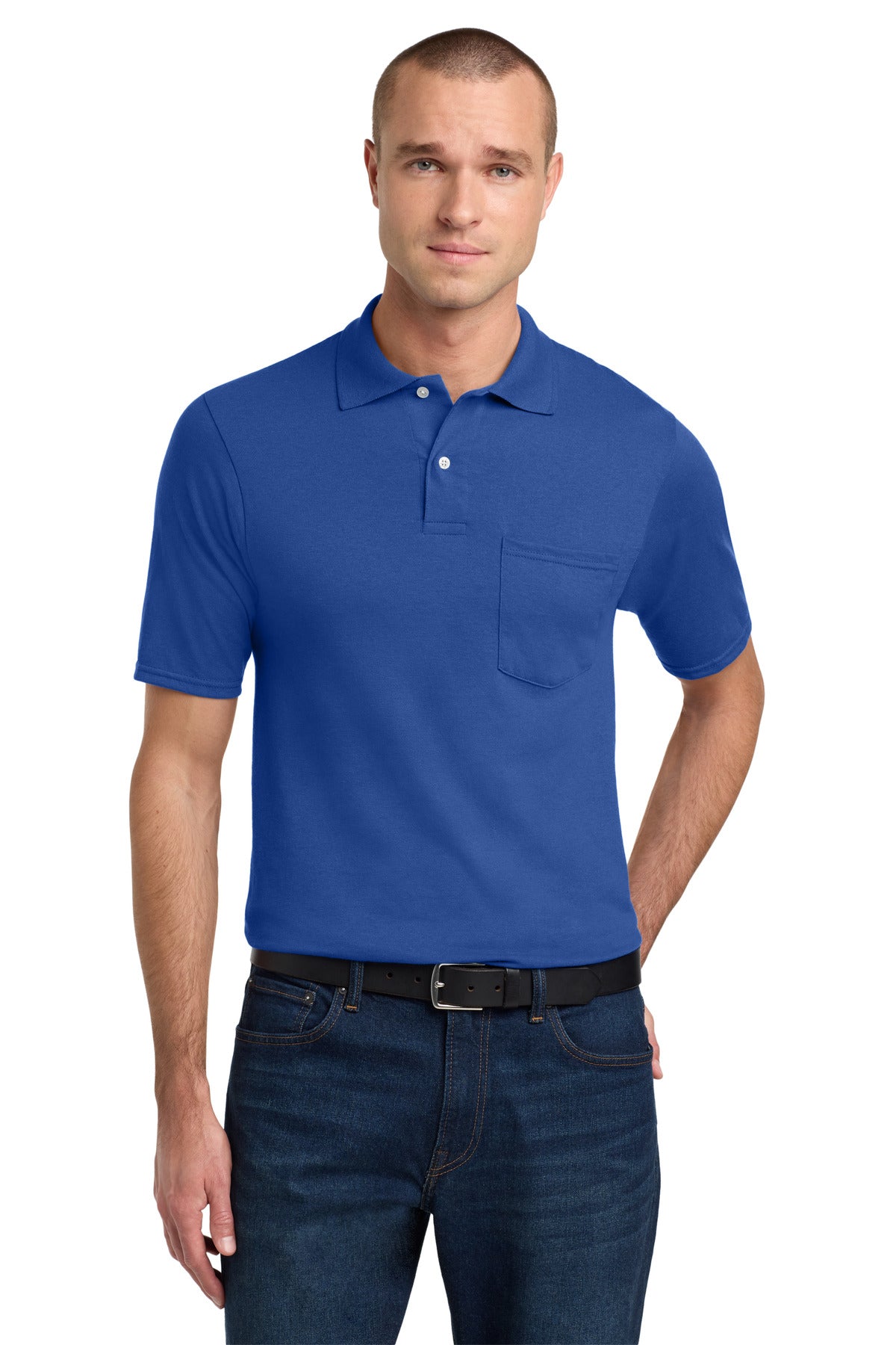 Jerzees Dri-Power Pocket Sport Shirt 436MP