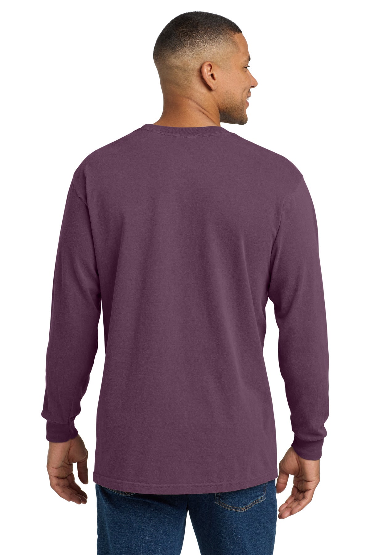 COMFORT COLORS Heavyweight Ring Spun Long Sleeve Pocket Tee 4410