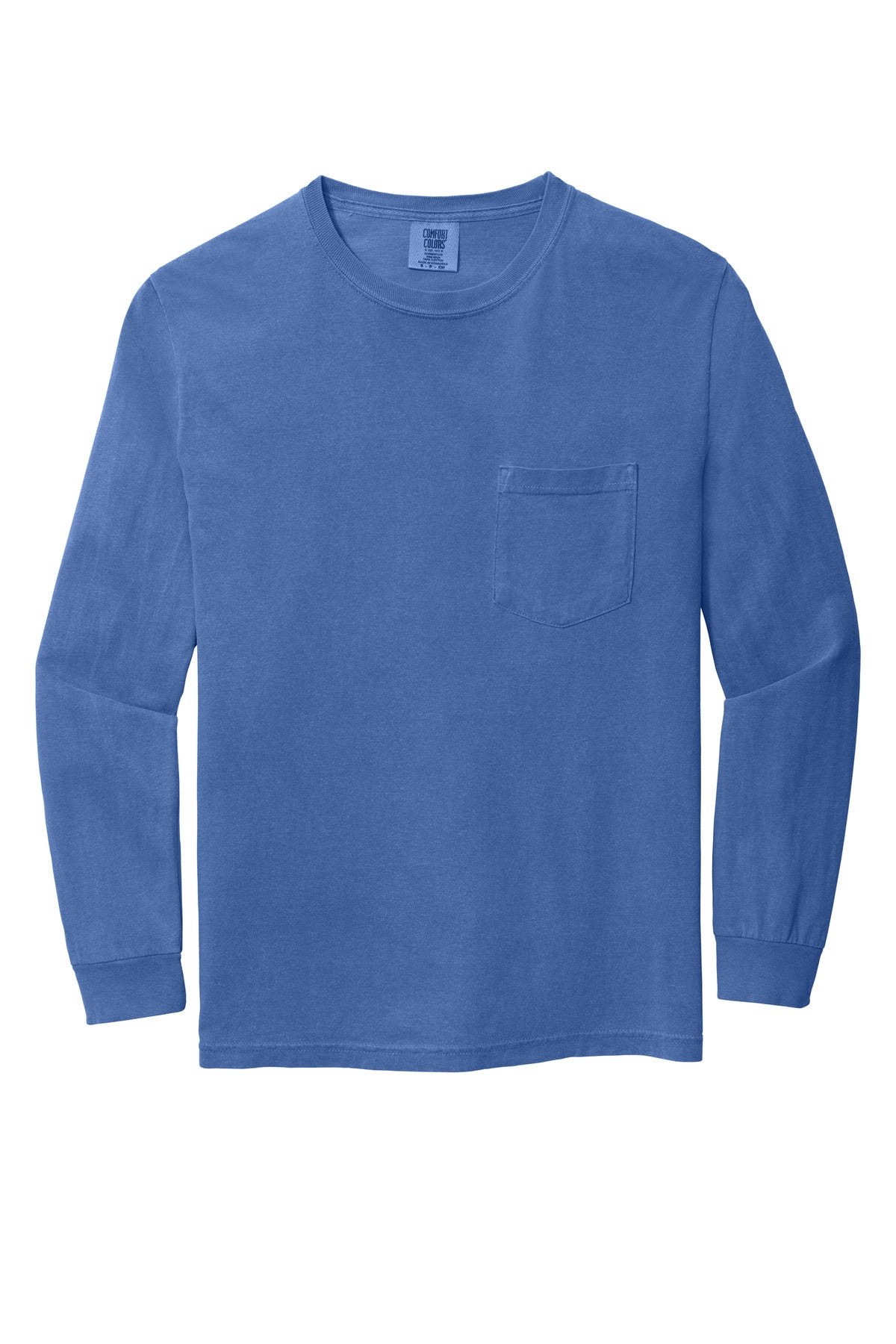 COMFORT COLORS Heavyweight Ring Spun Long Sleeve Pocket Tee 4410