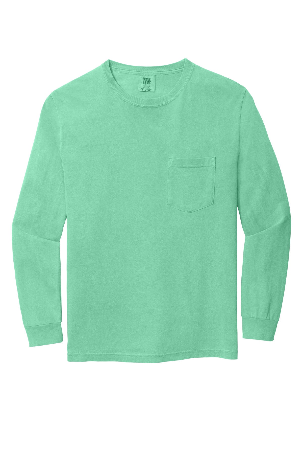 COMFORT COLORS Heavyweight Ring Spun Long Sleeve Pocket Tee 4410