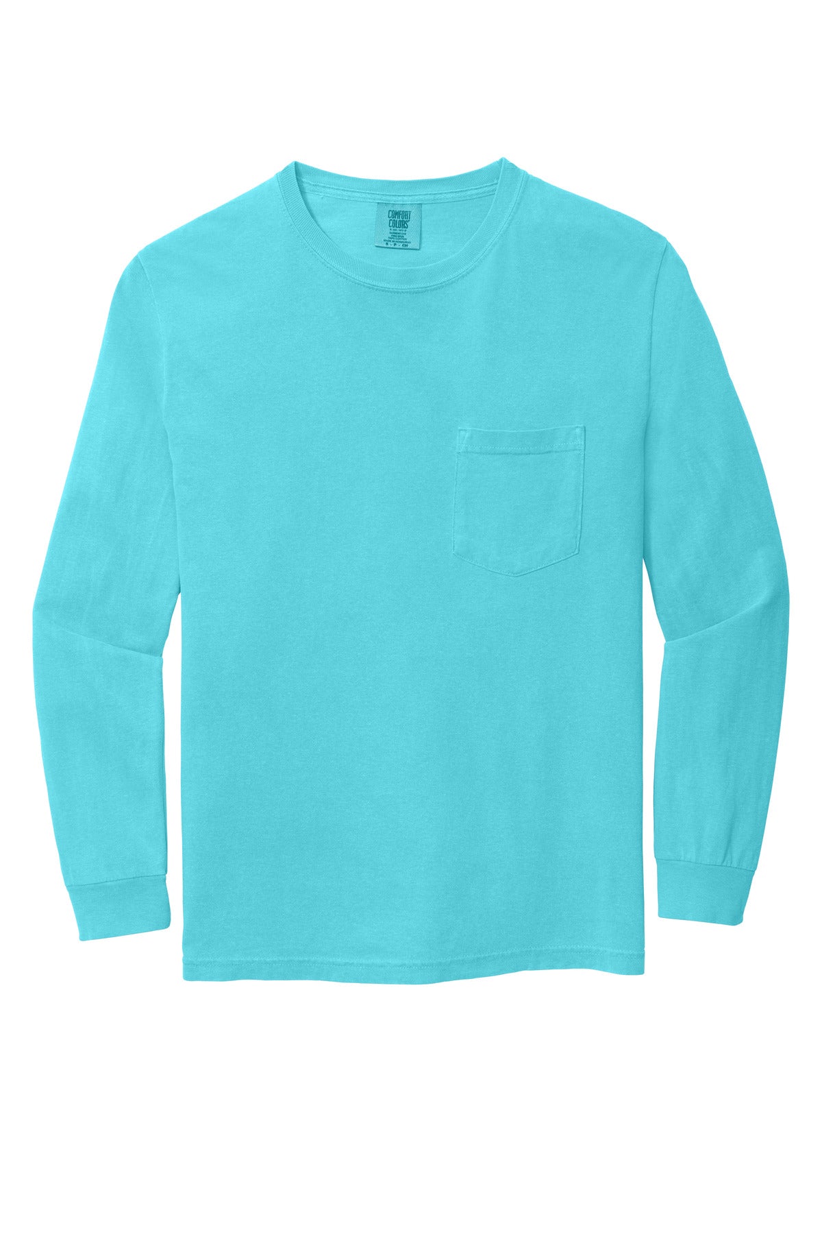 COMFORT COLORS Heavyweight Ring Spun Long Sleeve Pocket Tee 4410