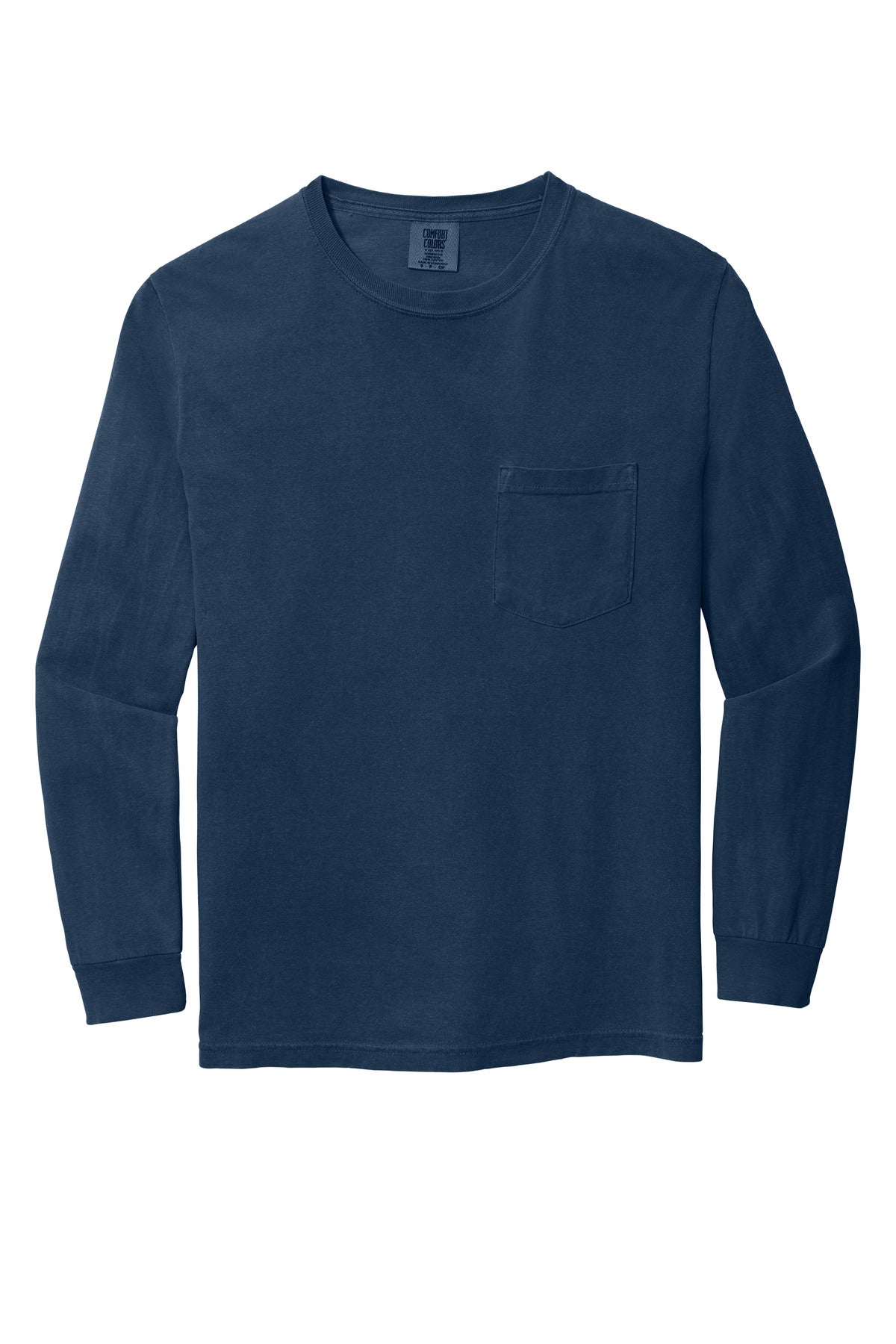 COMFORT COLORS Heavyweight Ring Spun Long Sleeve Pocket Tee 4410