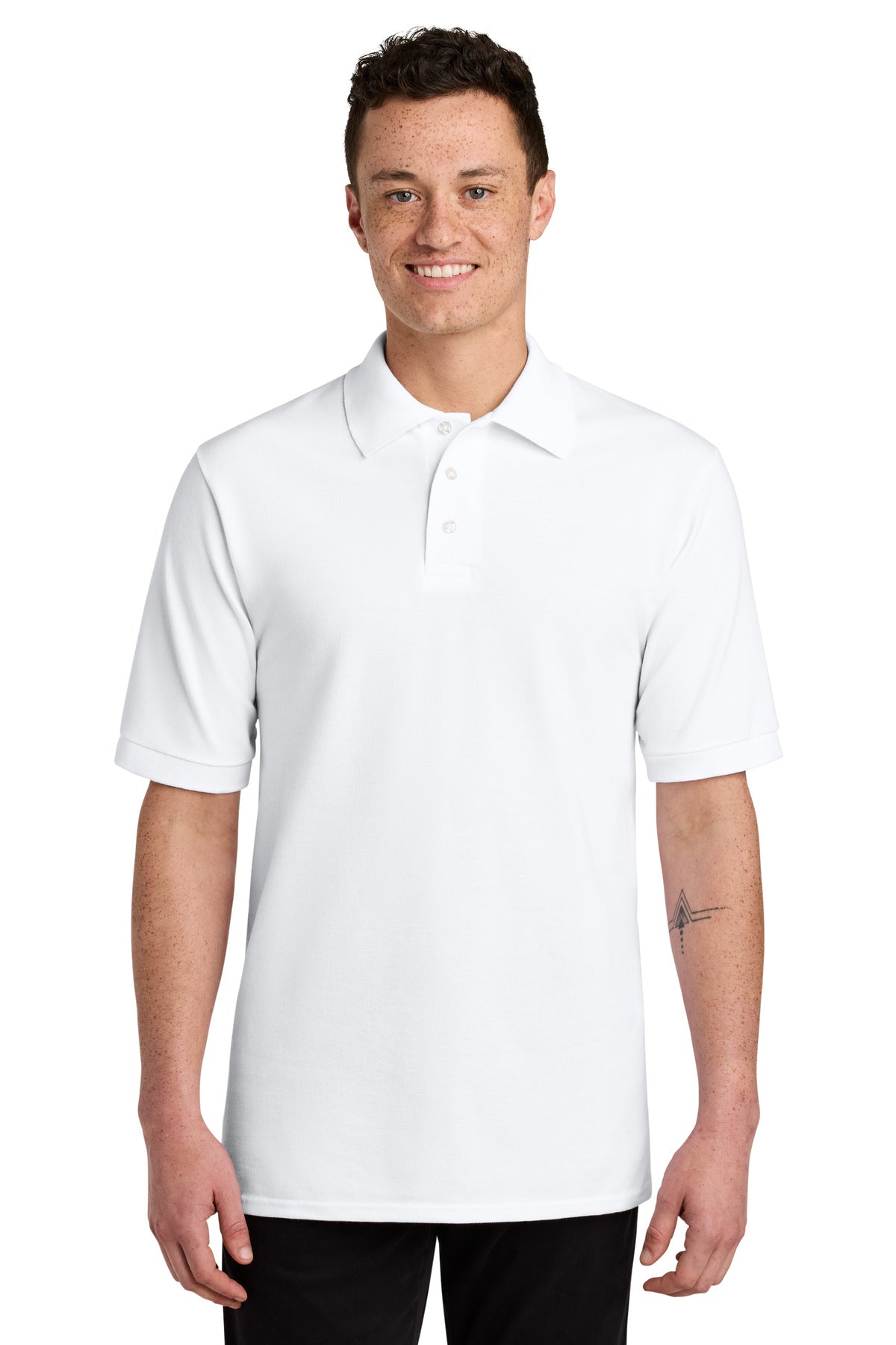 Jerzees Unisex Premium Ring Spun Cotton Pique Sport Shirt 443M