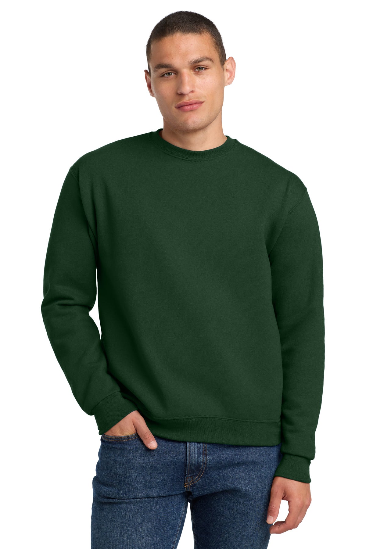 Jerzees Super Sweats NuBlend Crewneck Sweatshirt 4662M