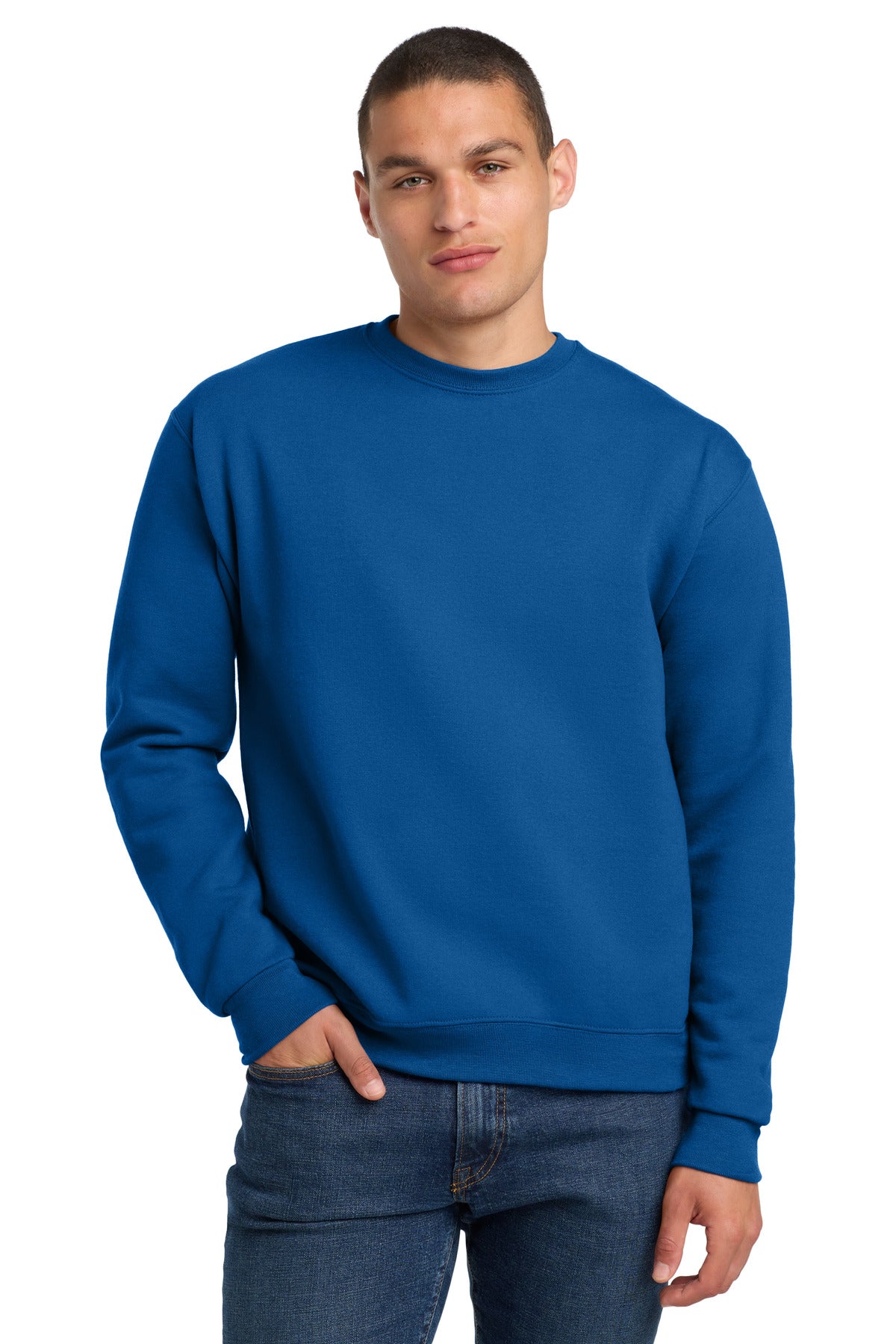 Jerzees Super Sweats NuBlend Crewneck Sweatshirt 4662M