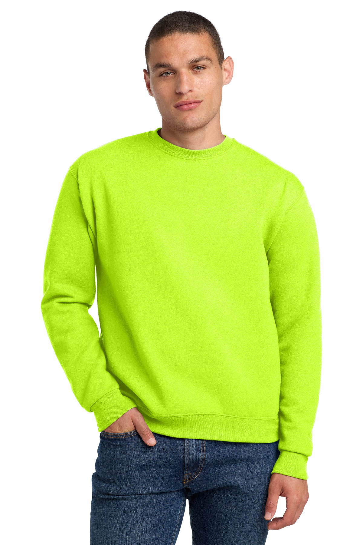 Jerzees Super Sweats NuBlend Crewneck Sweatshirt 4662M