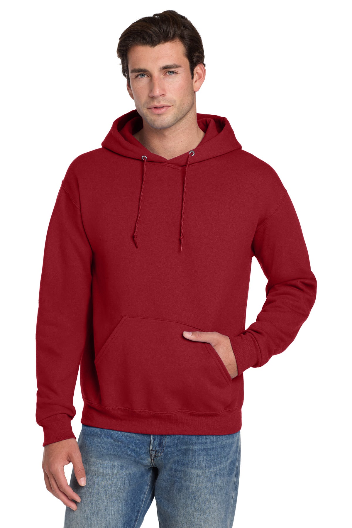 Jerzees Super Sweats NuBlend Pullover Hooded Sweatshirt 4997M
