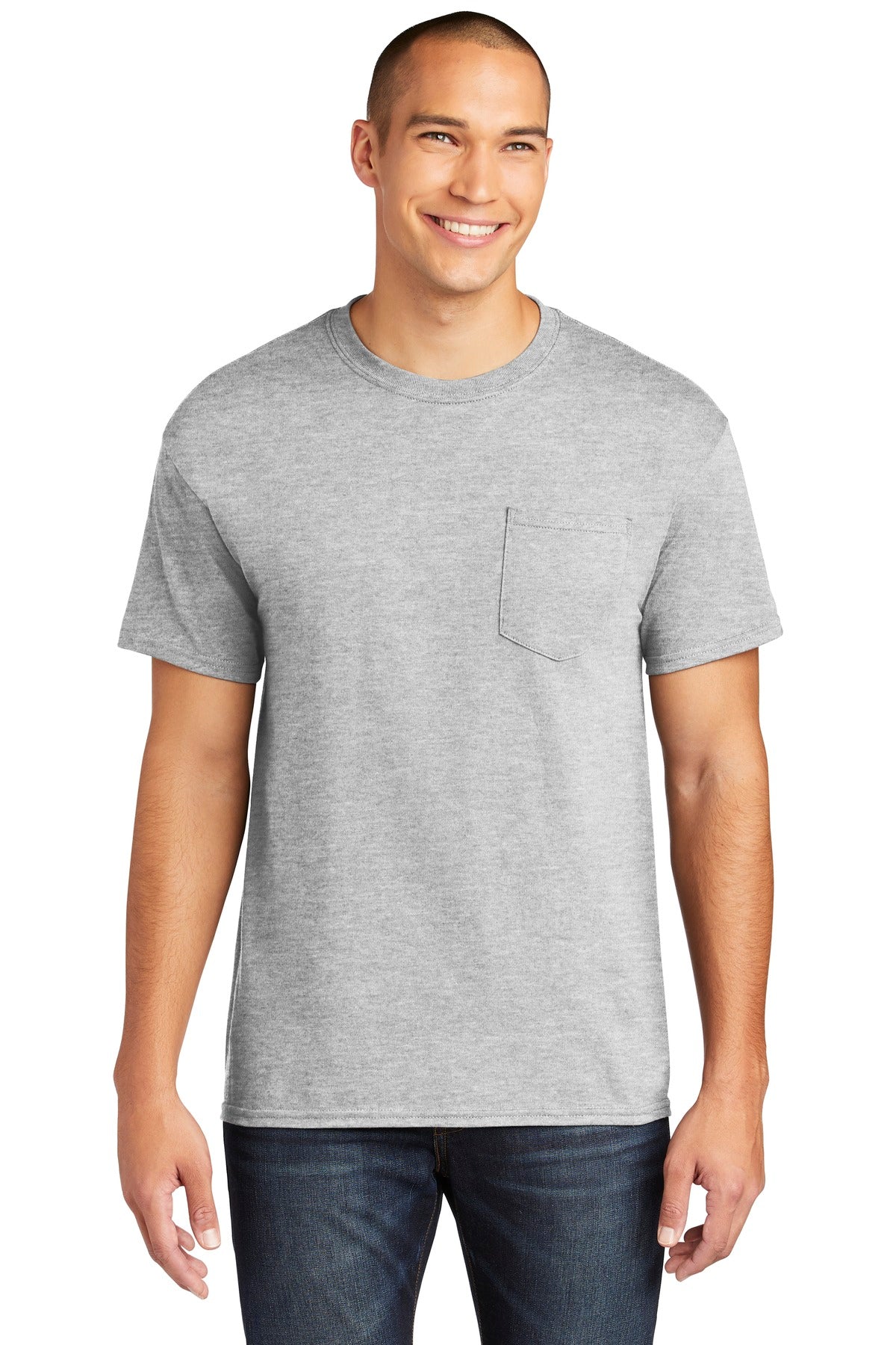 Gildan Heavy Cotton 100% Cotton Pocket T-Shirt 5300