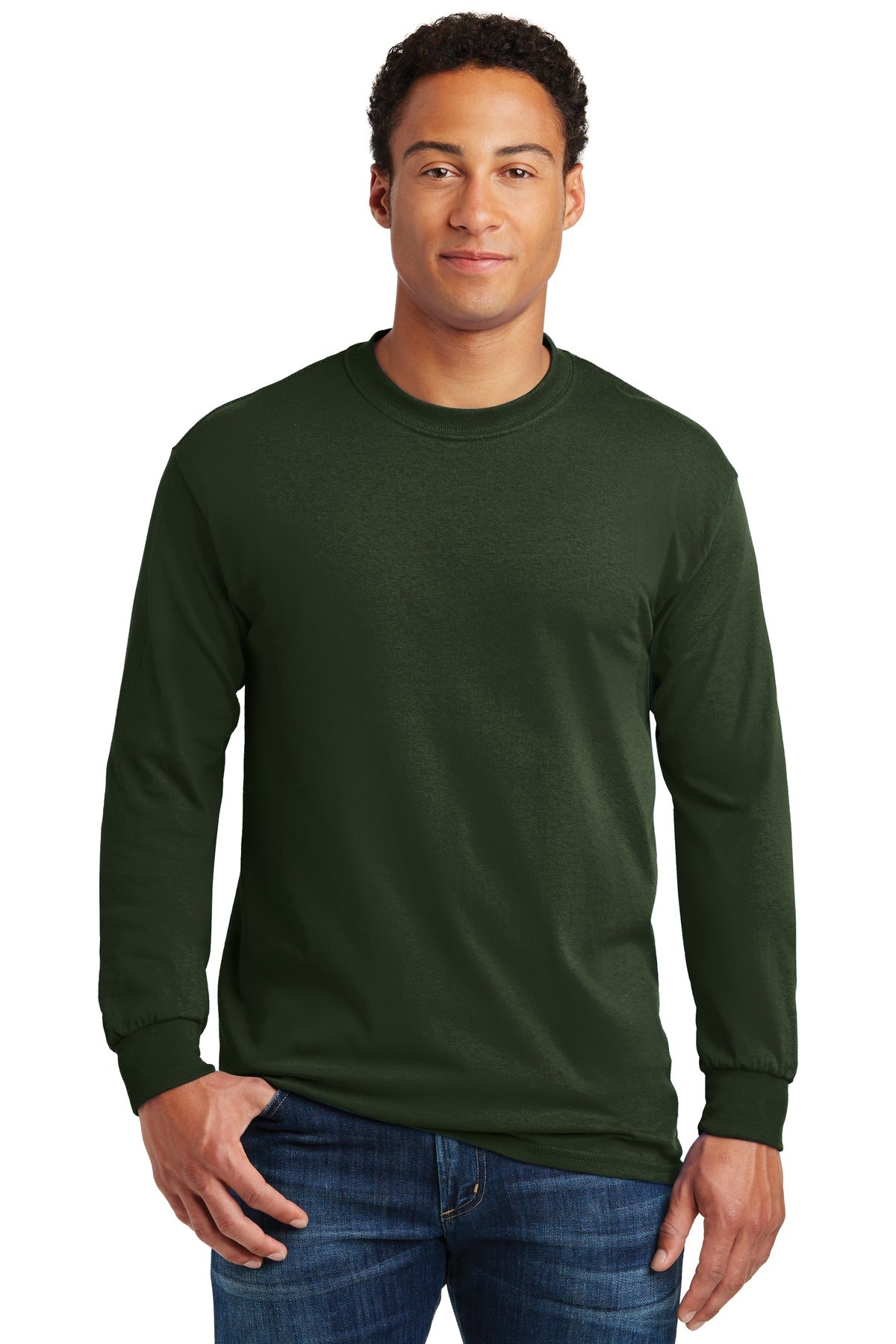 Gildan Heavy Cotton 100% Cotton Long Sleeve T-Shirt 5400