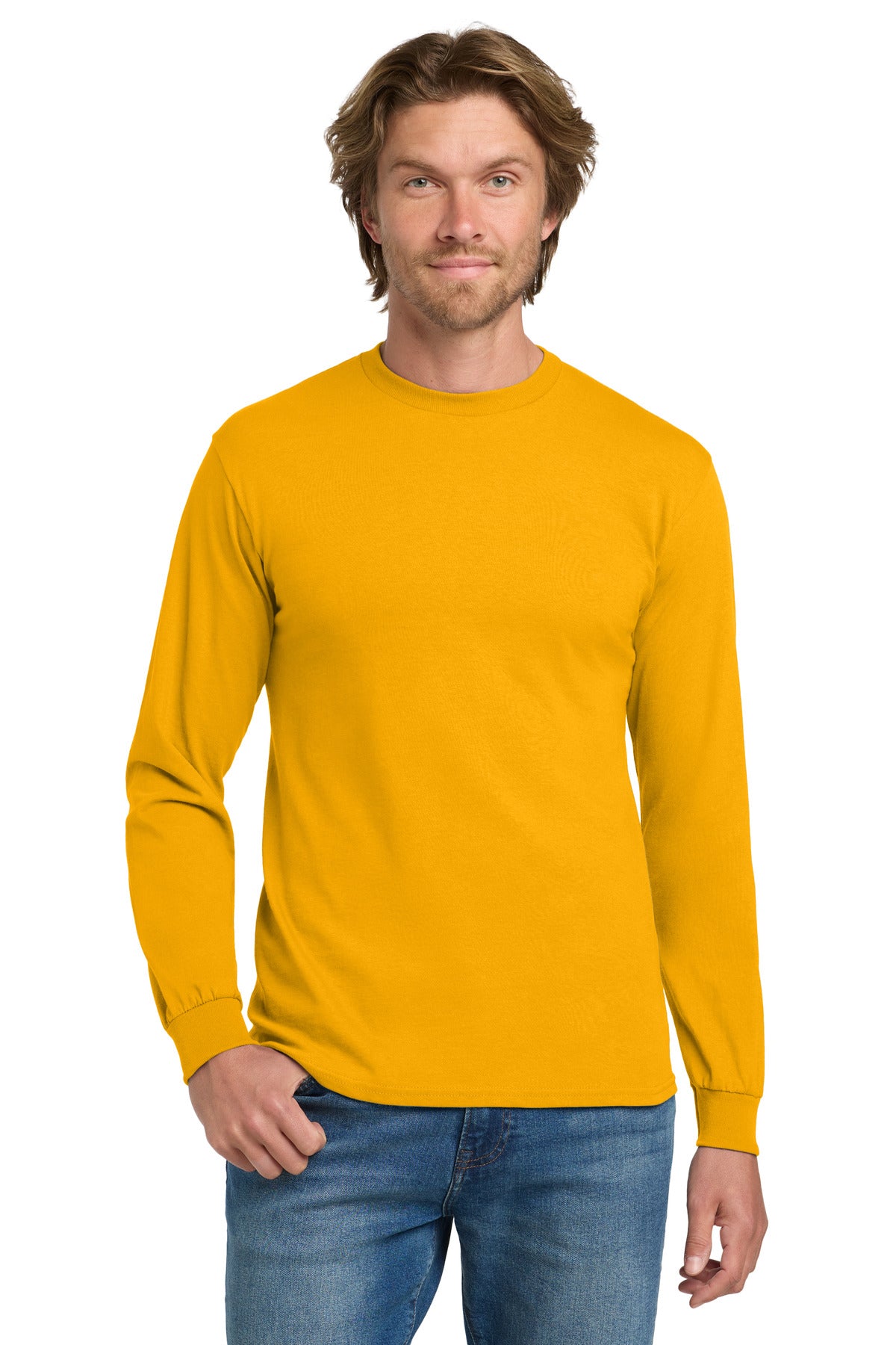 Gildan Heavy Cotton 100% Cotton Long Sleeve T-Shirt 5400