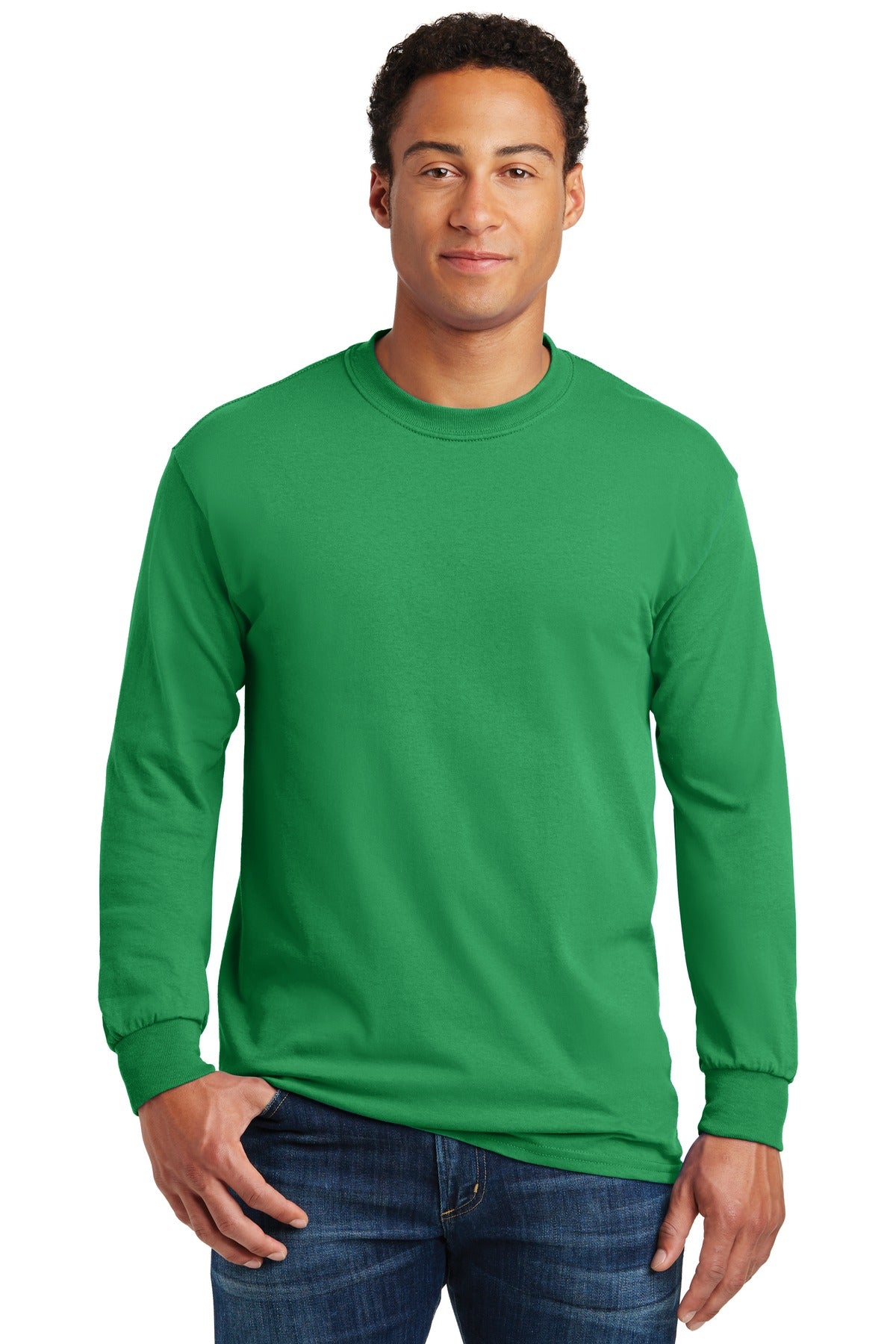 Gildan Heavy Cotton 100% Cotton Long Sleeve T-Shirt 5400