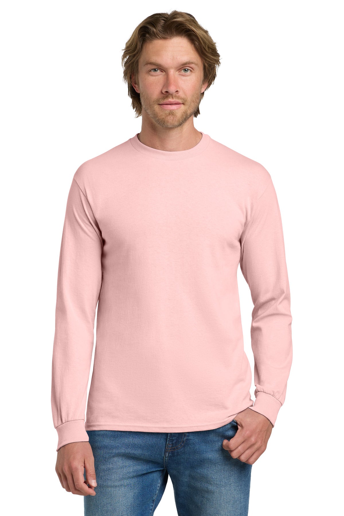Gildan Heavy Cotton 100% Cotton Long Sleeve T-Shirt 5400