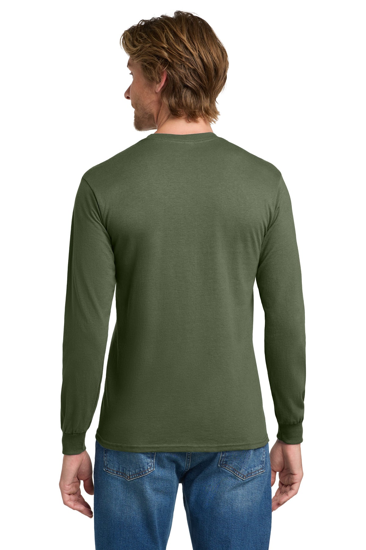 Gildan Heavy Cotton 100% Cotton Long Sleeve T-Shirt 5400