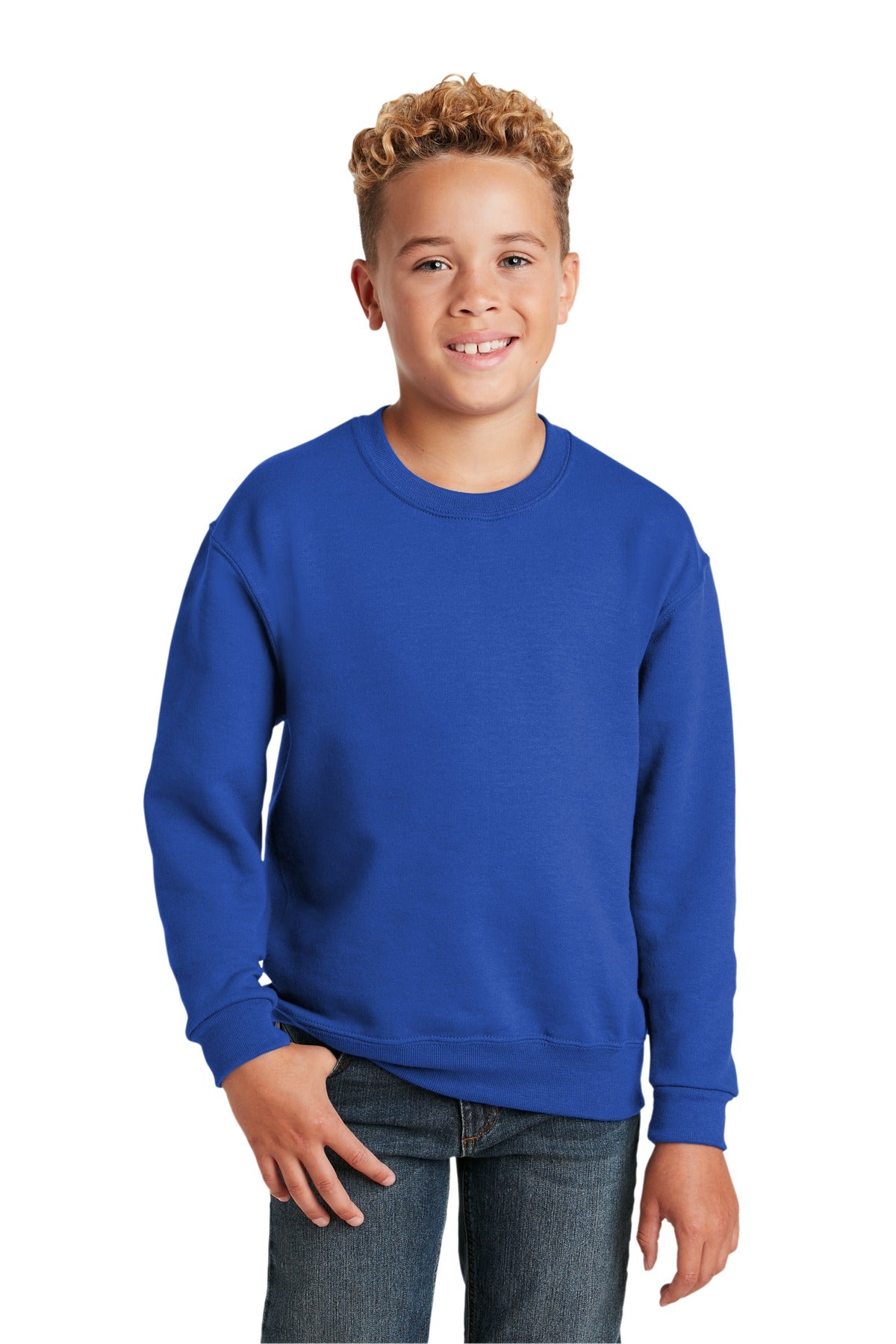 Jerzees Youth NuBlend Crewneck Sweatshirt 562B
