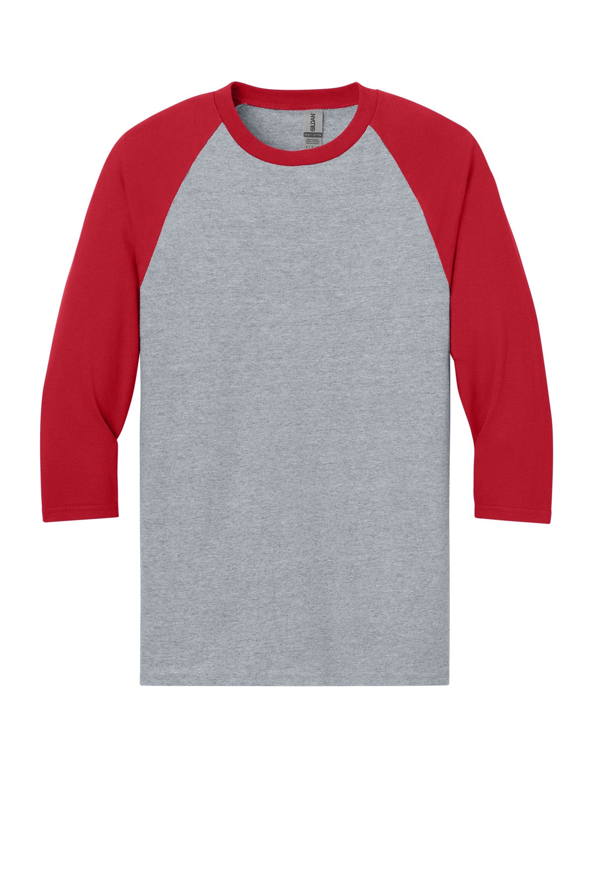 Gildan Heavy Cotton 3/4-Sleeve Raglan T-Shirt 5700