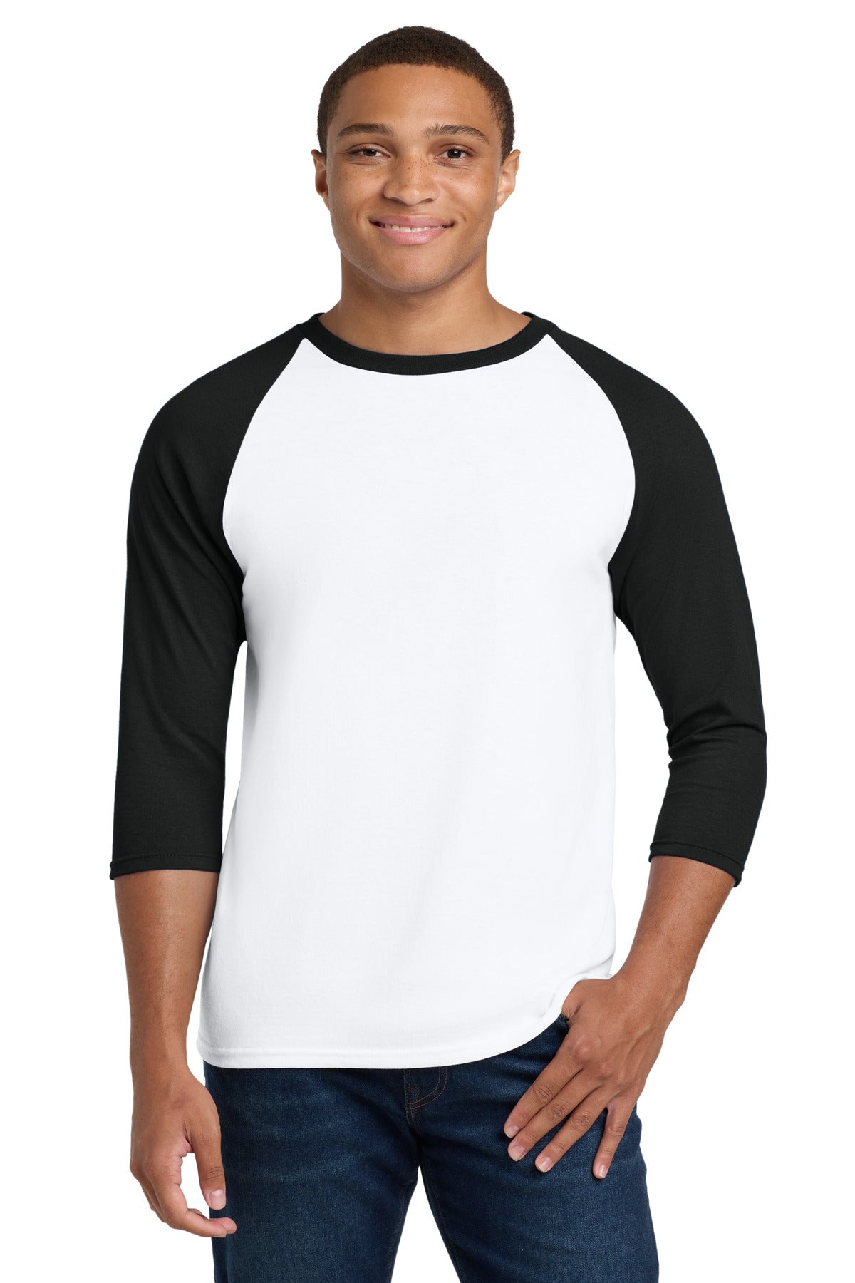 Gildan Heavy Cotton 3/4-Sleeve Raglan T-Shirt 5700