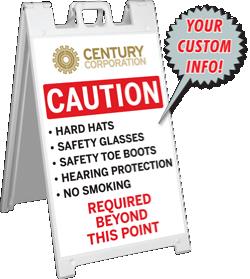 Custom Sandwich Board Sign