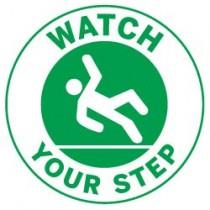 Watch Your Step Floor Graphic