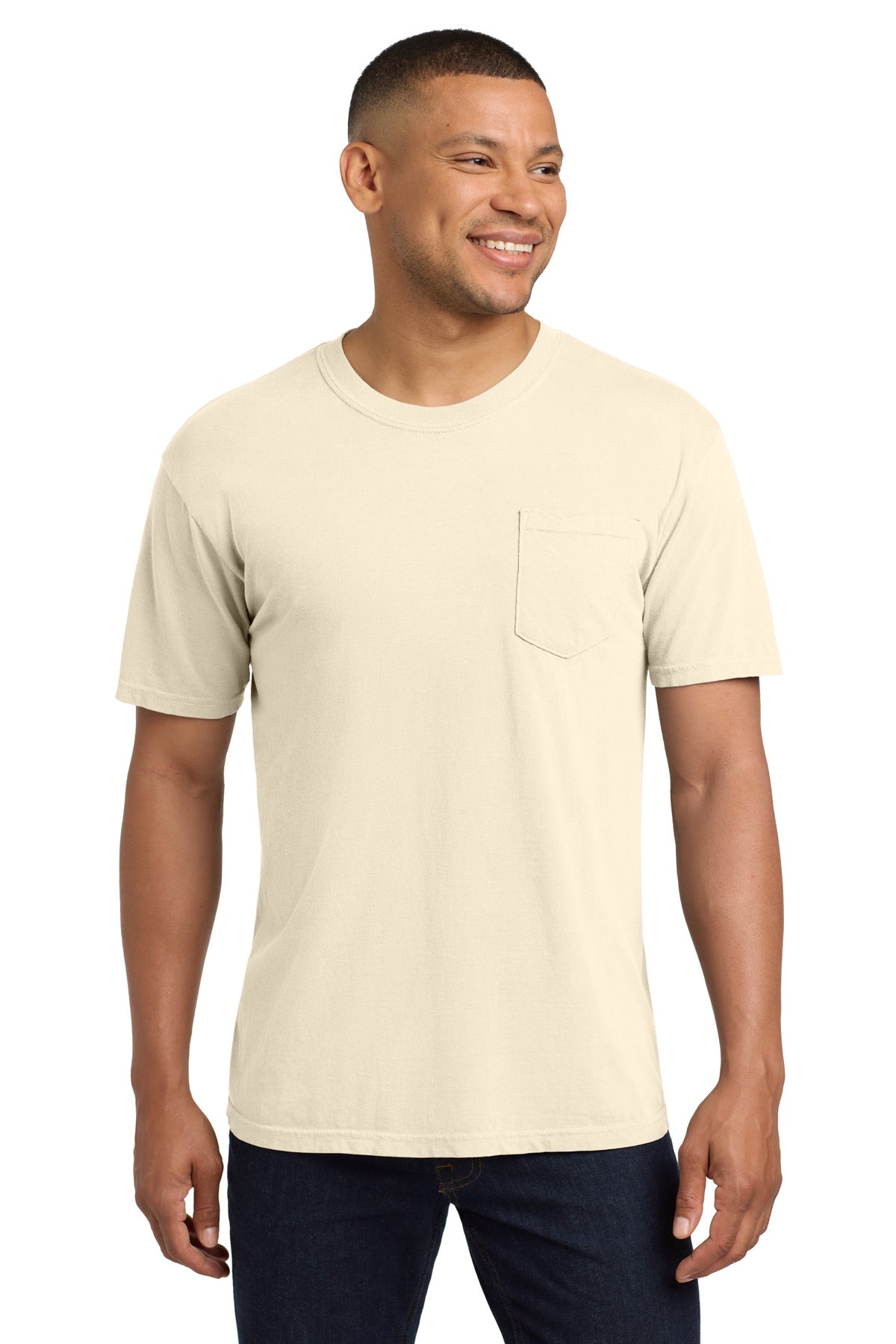 COMFORT COLORS Heavyweight Ring Spun Pocket Tee 6030