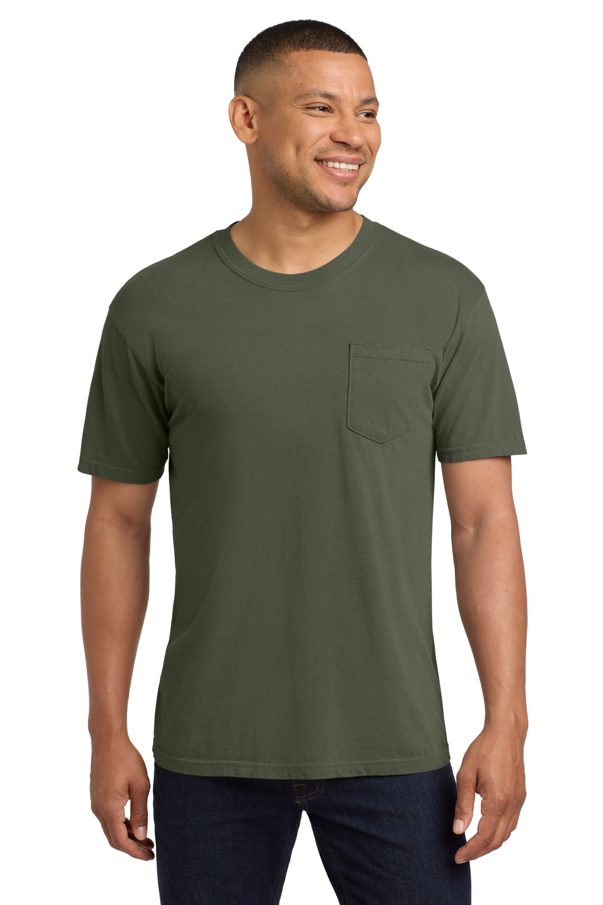 COMFORT COLORS Heavyweight Ring Spun Pocket Tee 6030
