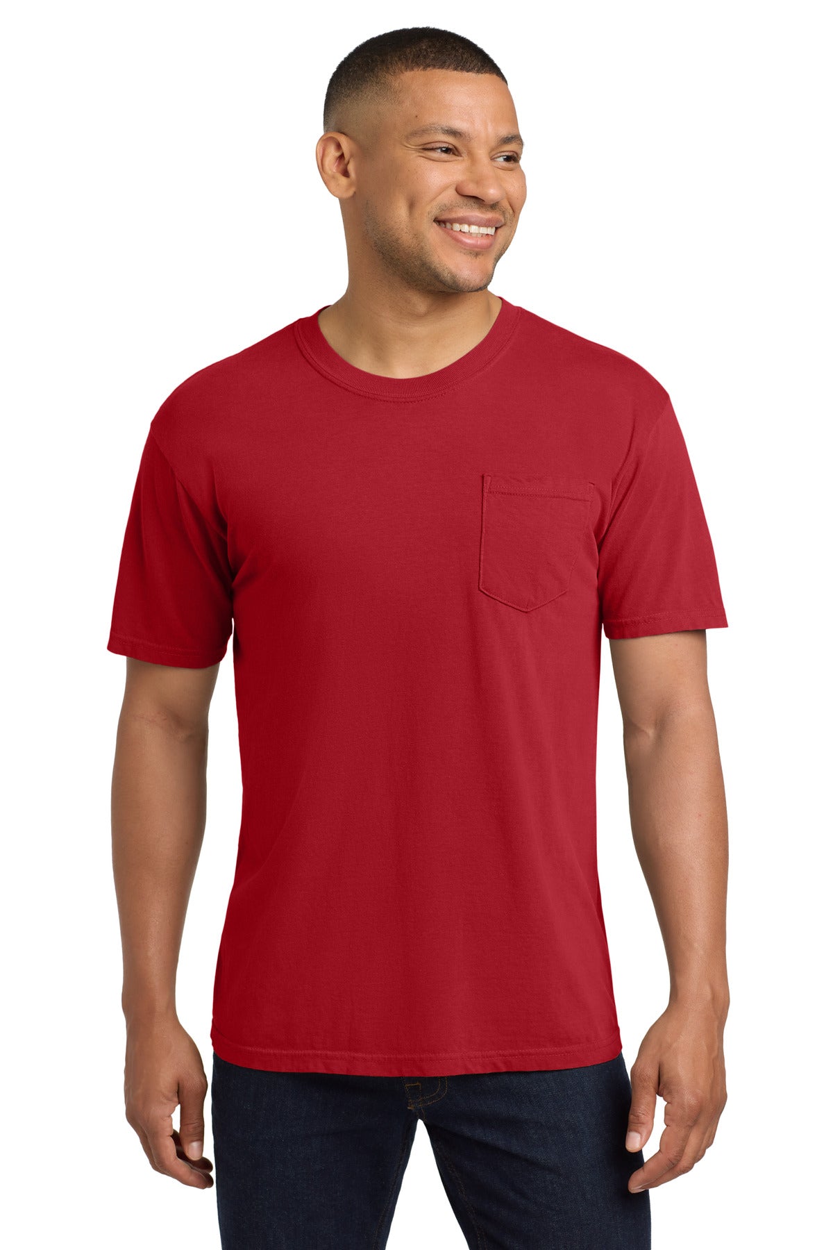 COMFORT COLORS Heavyweight Ring Spun Pocket Tee 6030