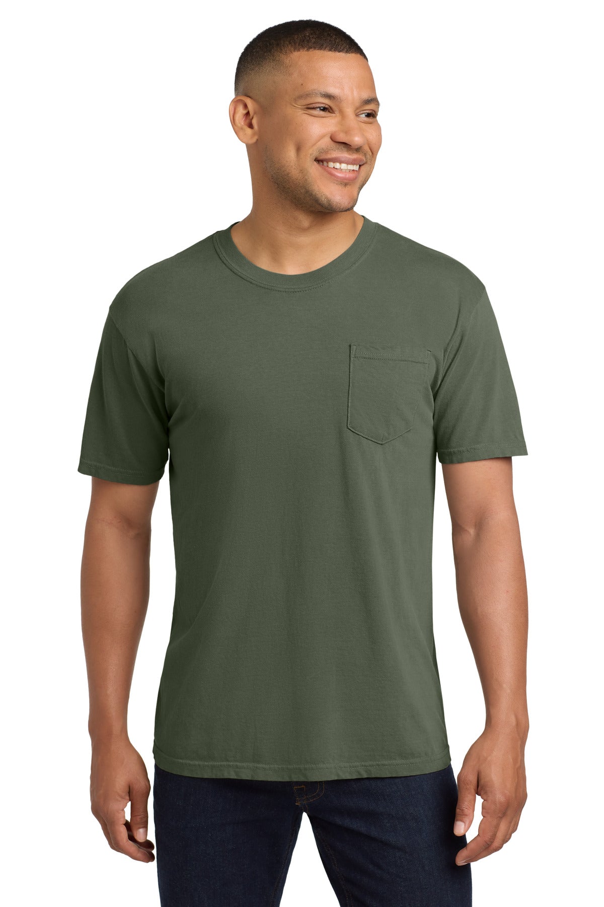 COMFORT COLORS Heavyweight Ring Spun Pocket Tee 6030