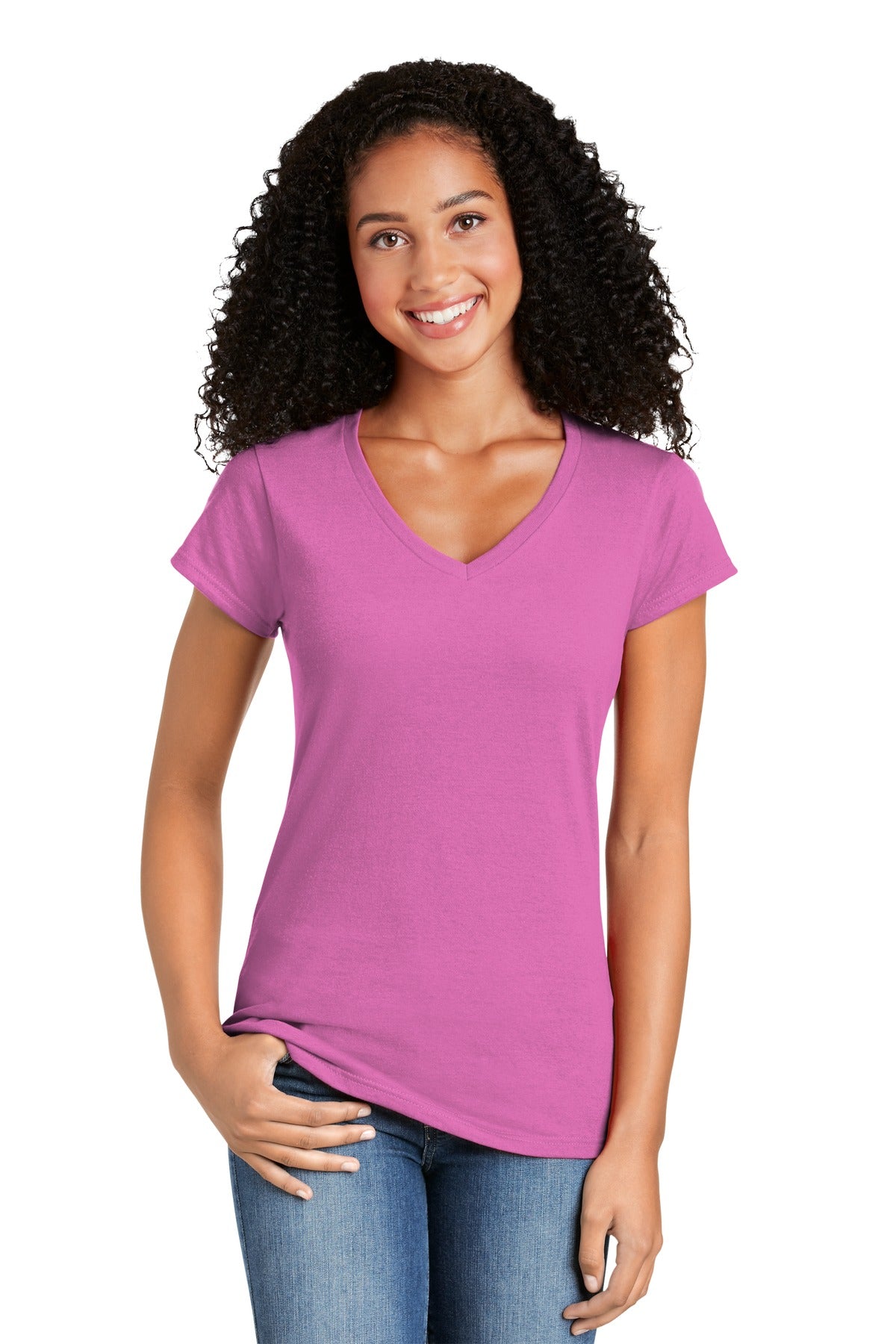 Gildan Softstyle Women's Fit V-Neck T-Shirt 64V00L