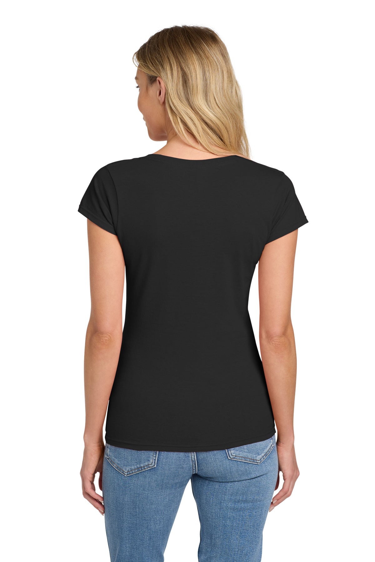 Gildan Softstyle Women's Fit V-Neck T-Shirt 64V00L