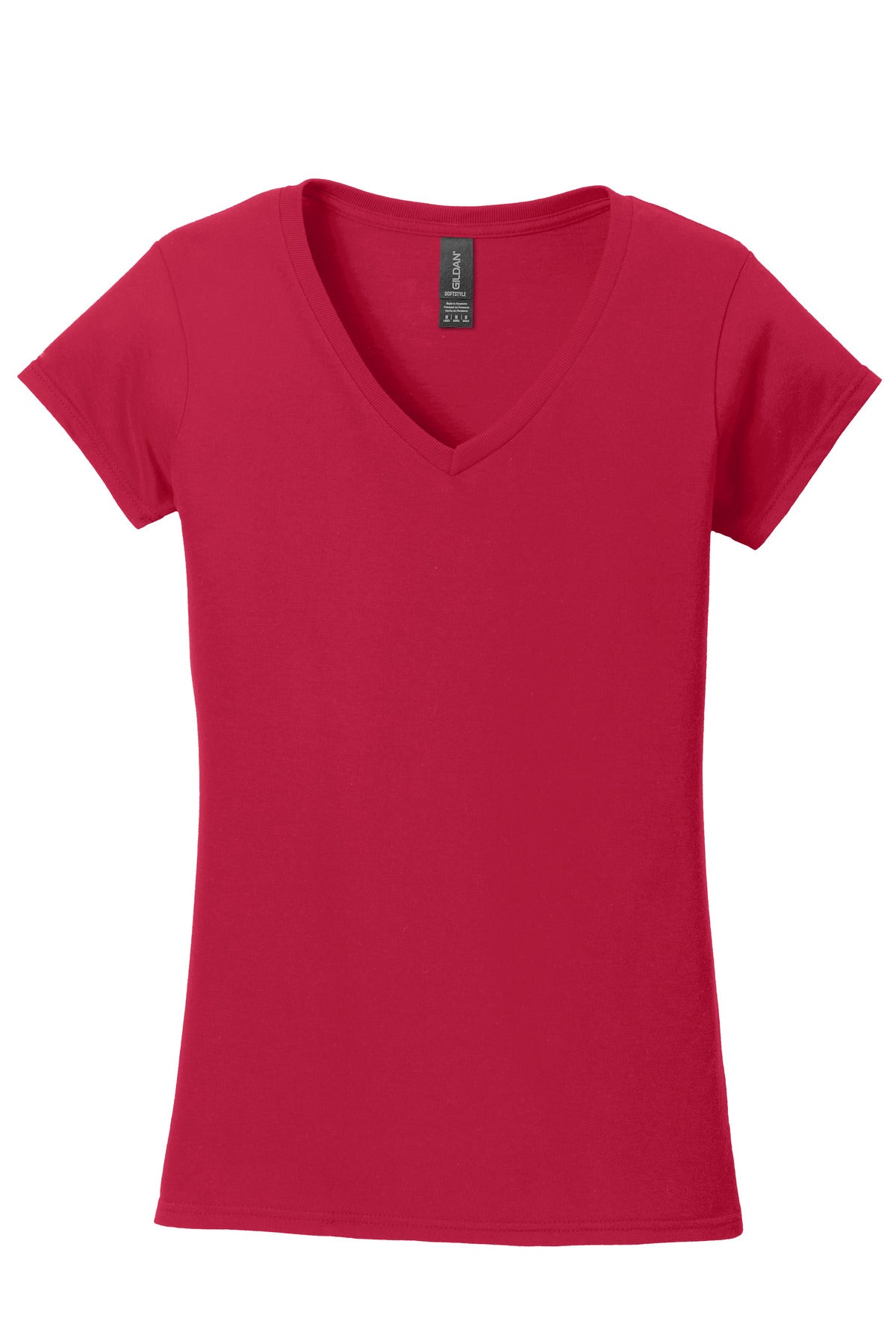 Gildan Softstyle Women's Fit V-Neck T-Shirt 64V00L