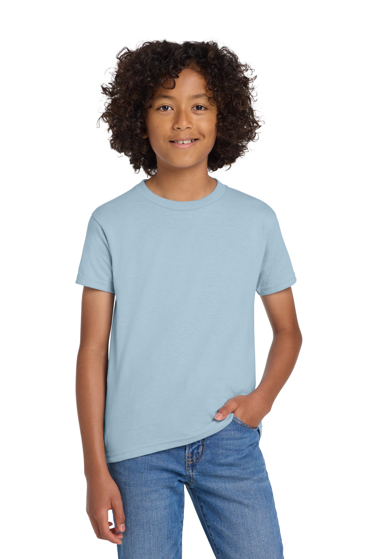 Gildan Youth DryBlend 50 Cotton/50 Poly T-Shirt 8000B