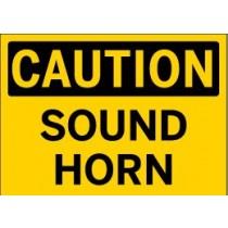 Caution - Sound Horn