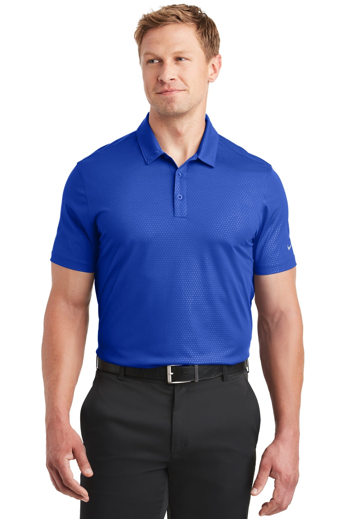 Nike Dri-FIT Embossed Tri-Blade Polo 838964